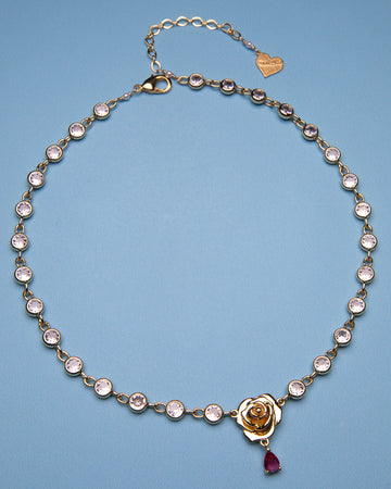 Blooming Rose Necklace