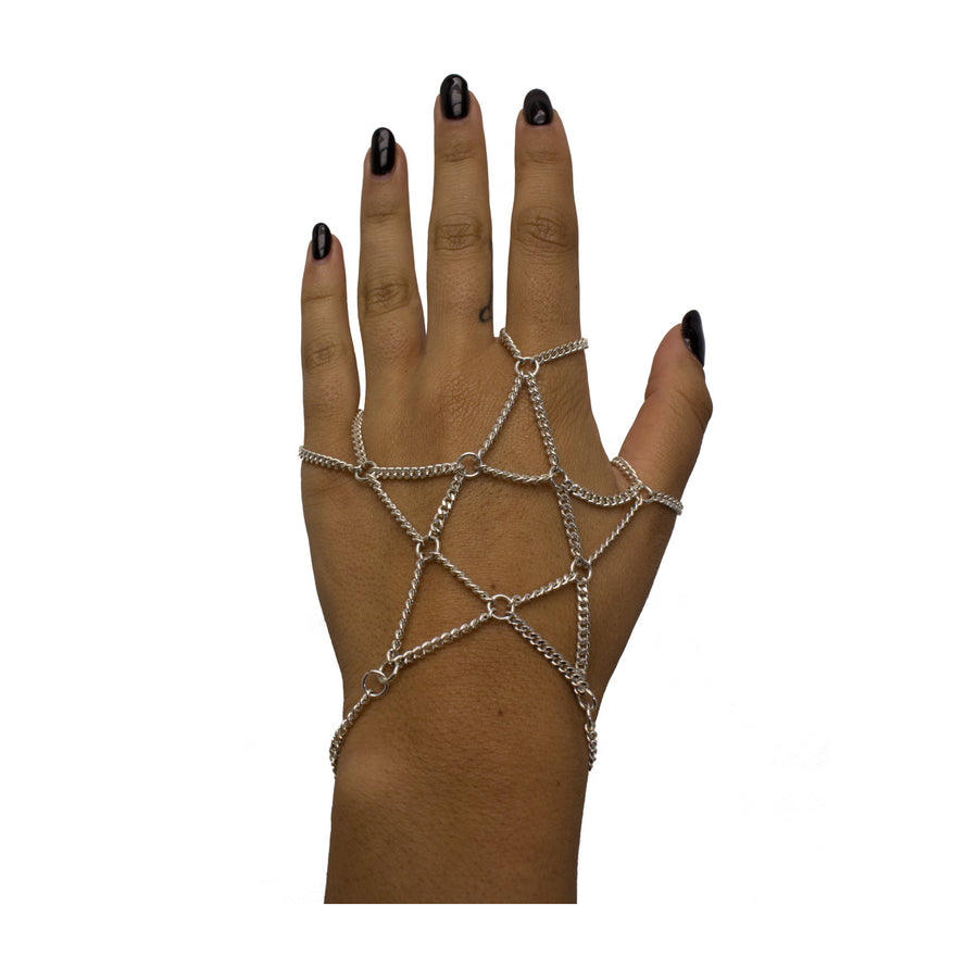 Pentagram Hand Chain