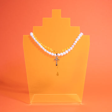 Key of Life Pearl Necklace