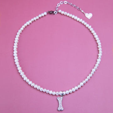 Pearl Bone Necklace