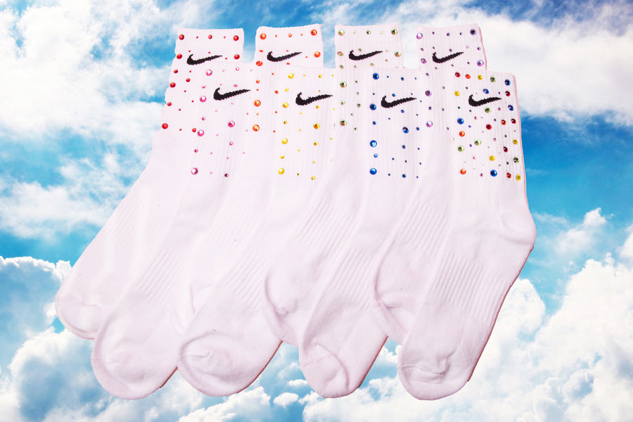 Rainbow Flight Socks