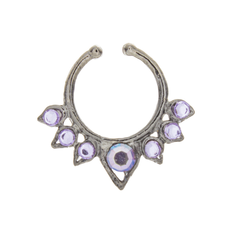 Fancy Lavender Jewel Aurora Clip