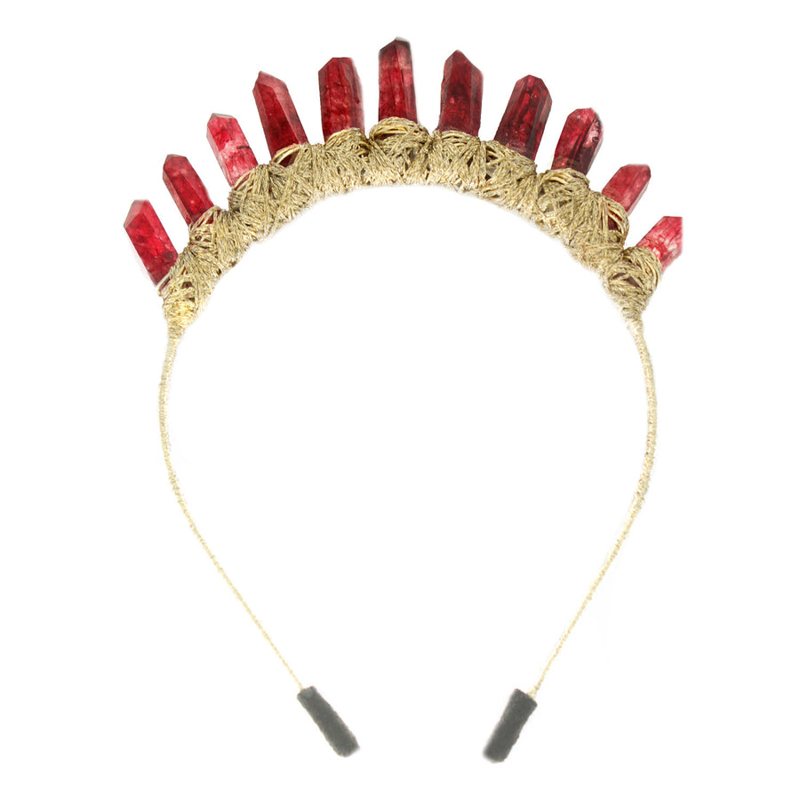 Red Peyote Crown