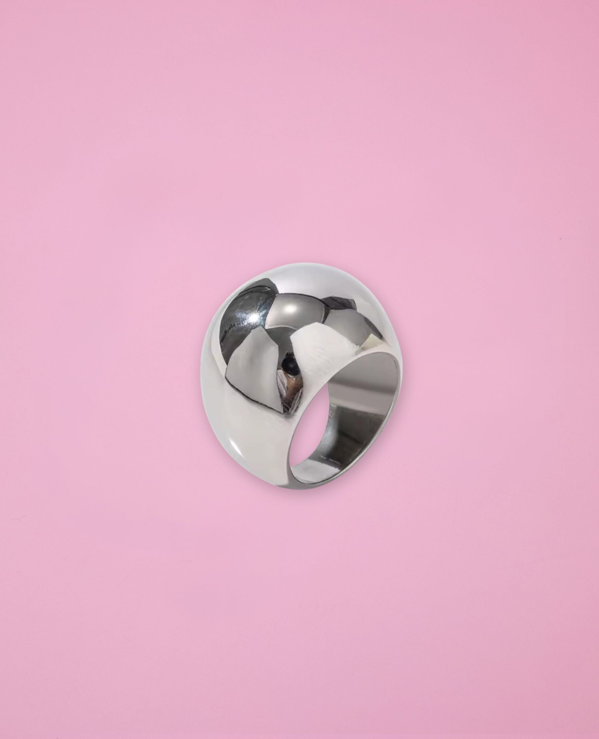Chrome Bubble Ring