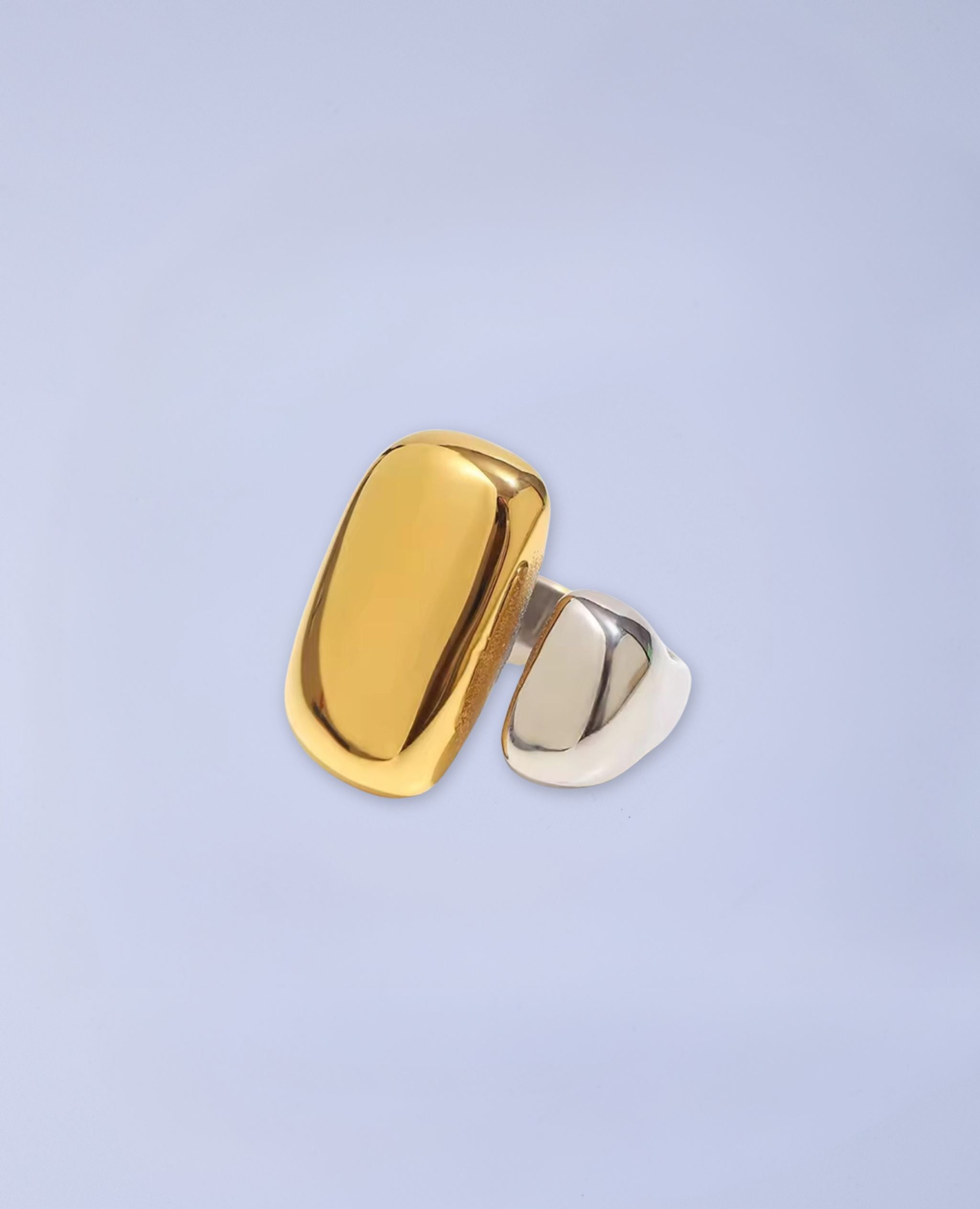 Duotone Pebble Ring