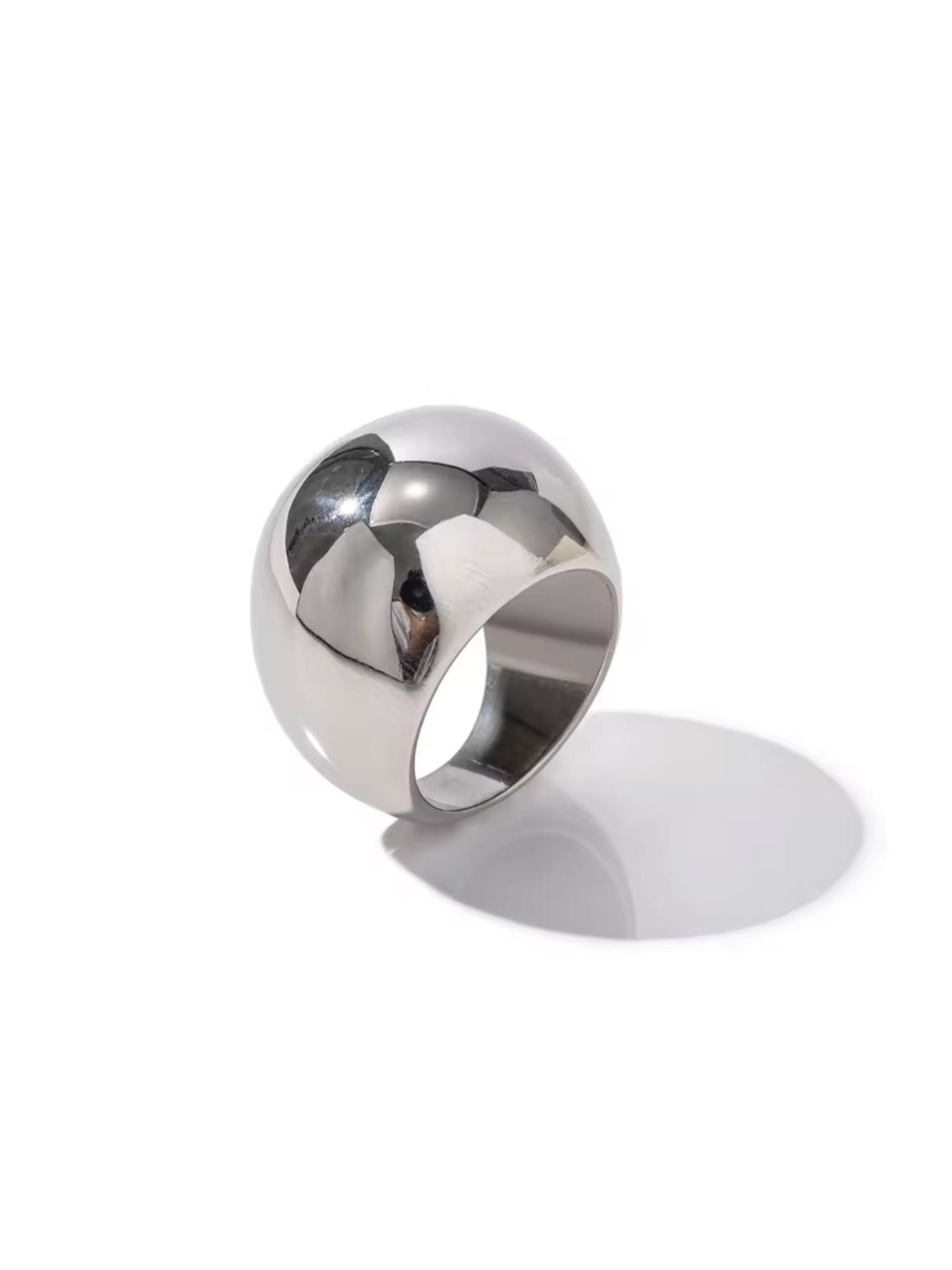 Chrome Bubble Ring