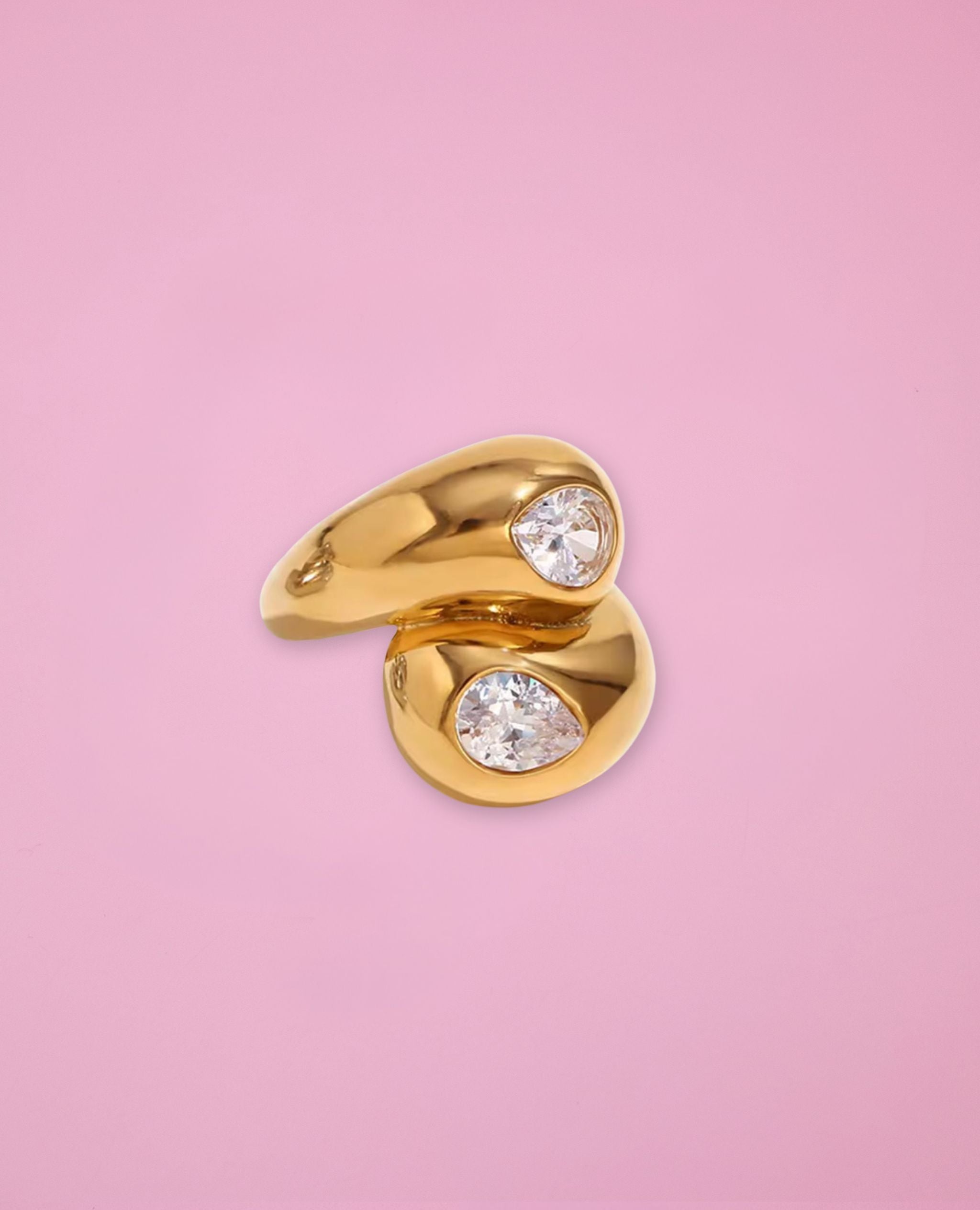 Teardrop Bubble Ring