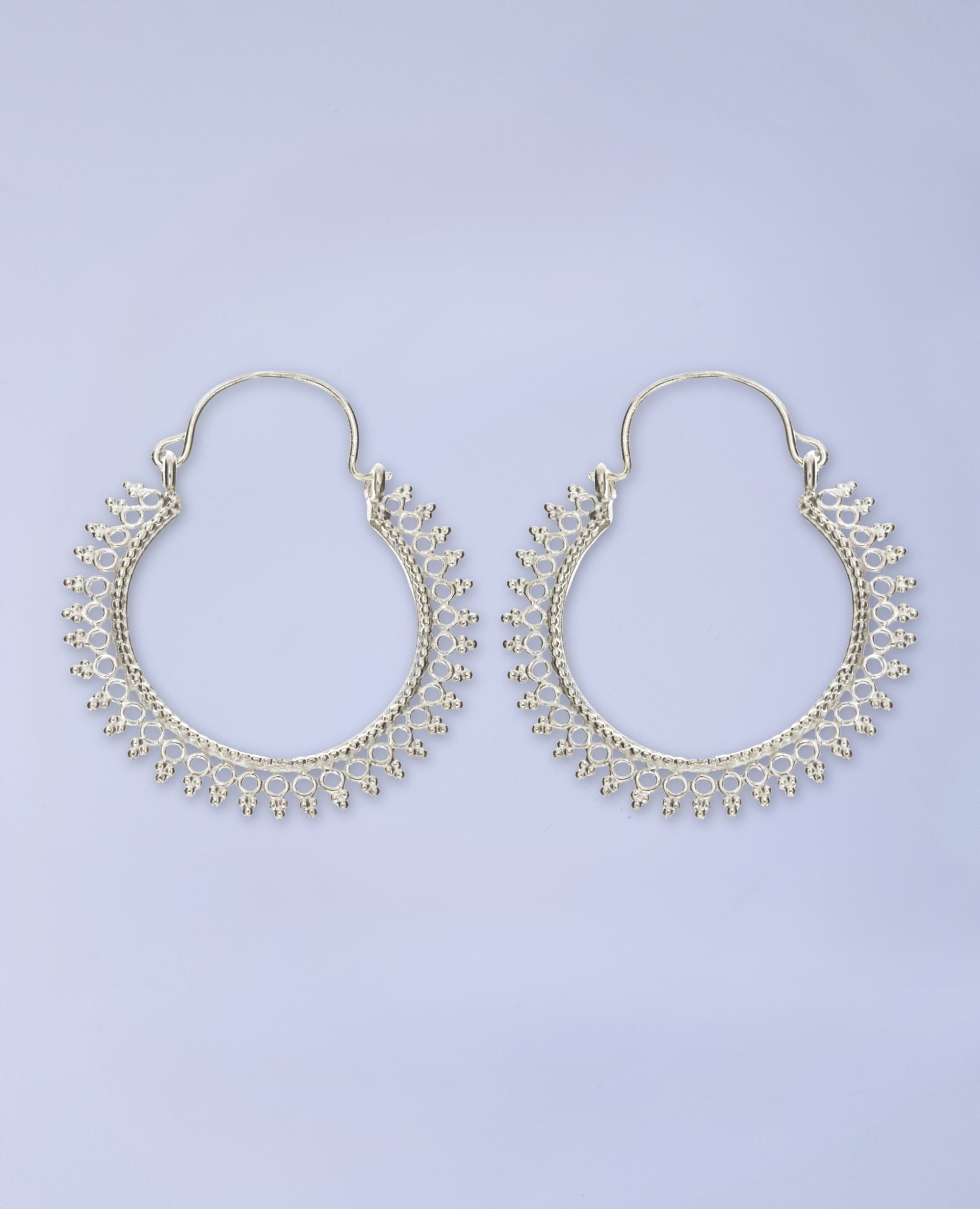 Filigree Hoop Earring