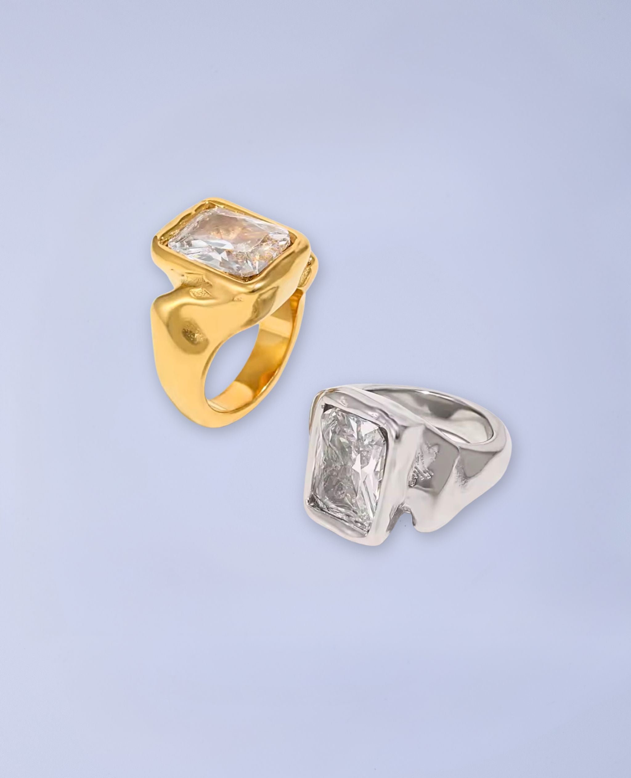 First Class Crystal Ring