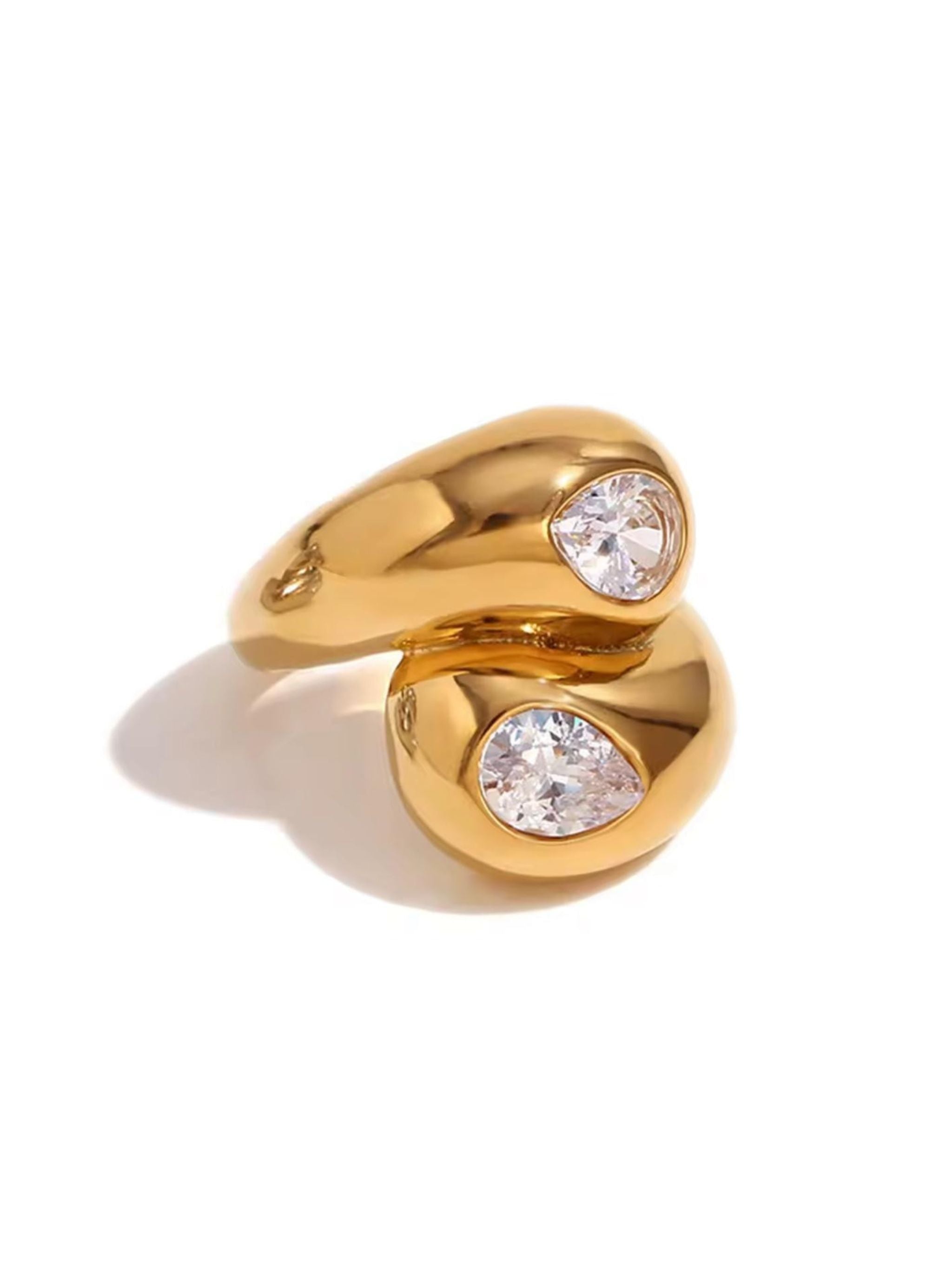 Teardrop Bubble Ring