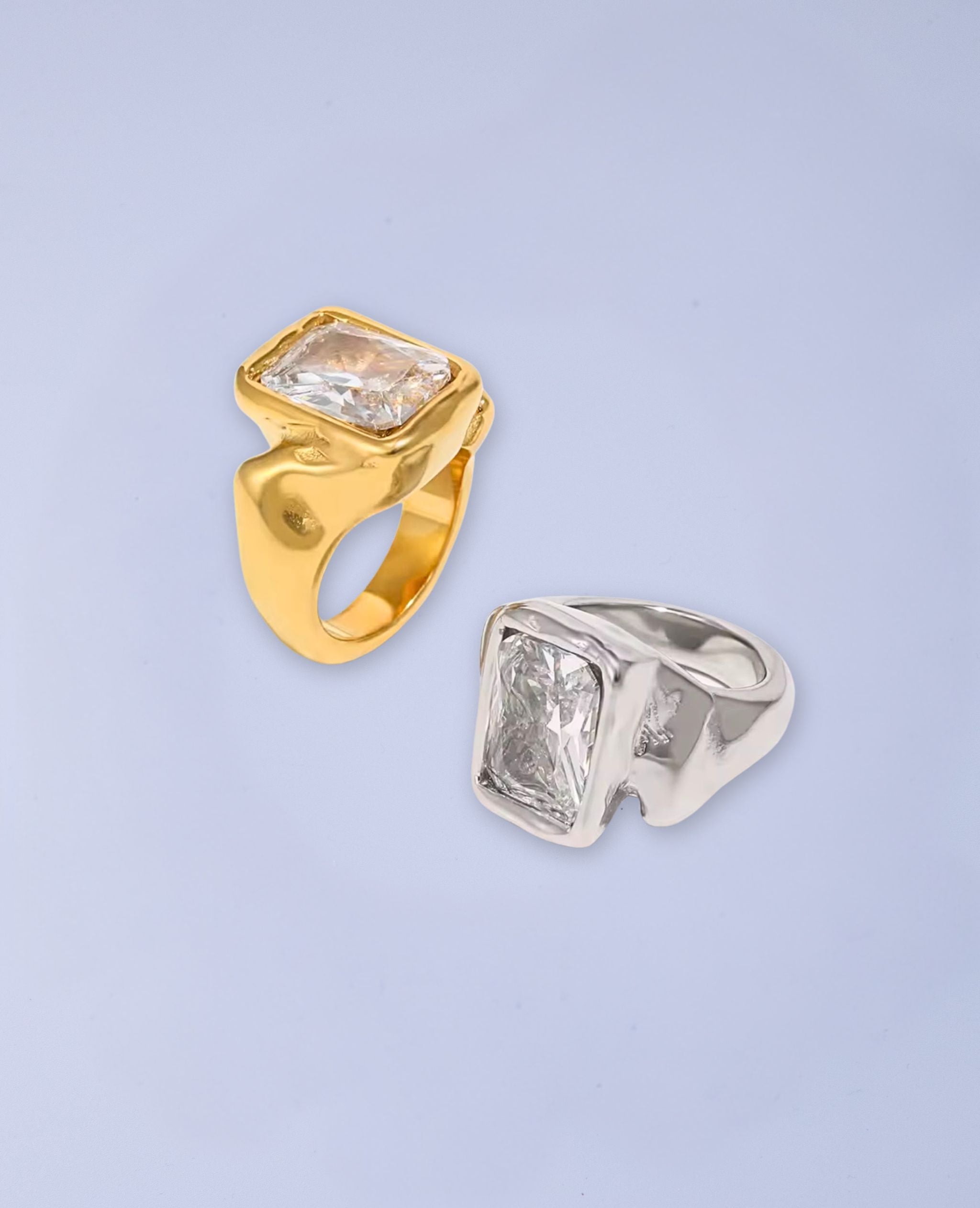 First Class Crystal Ring