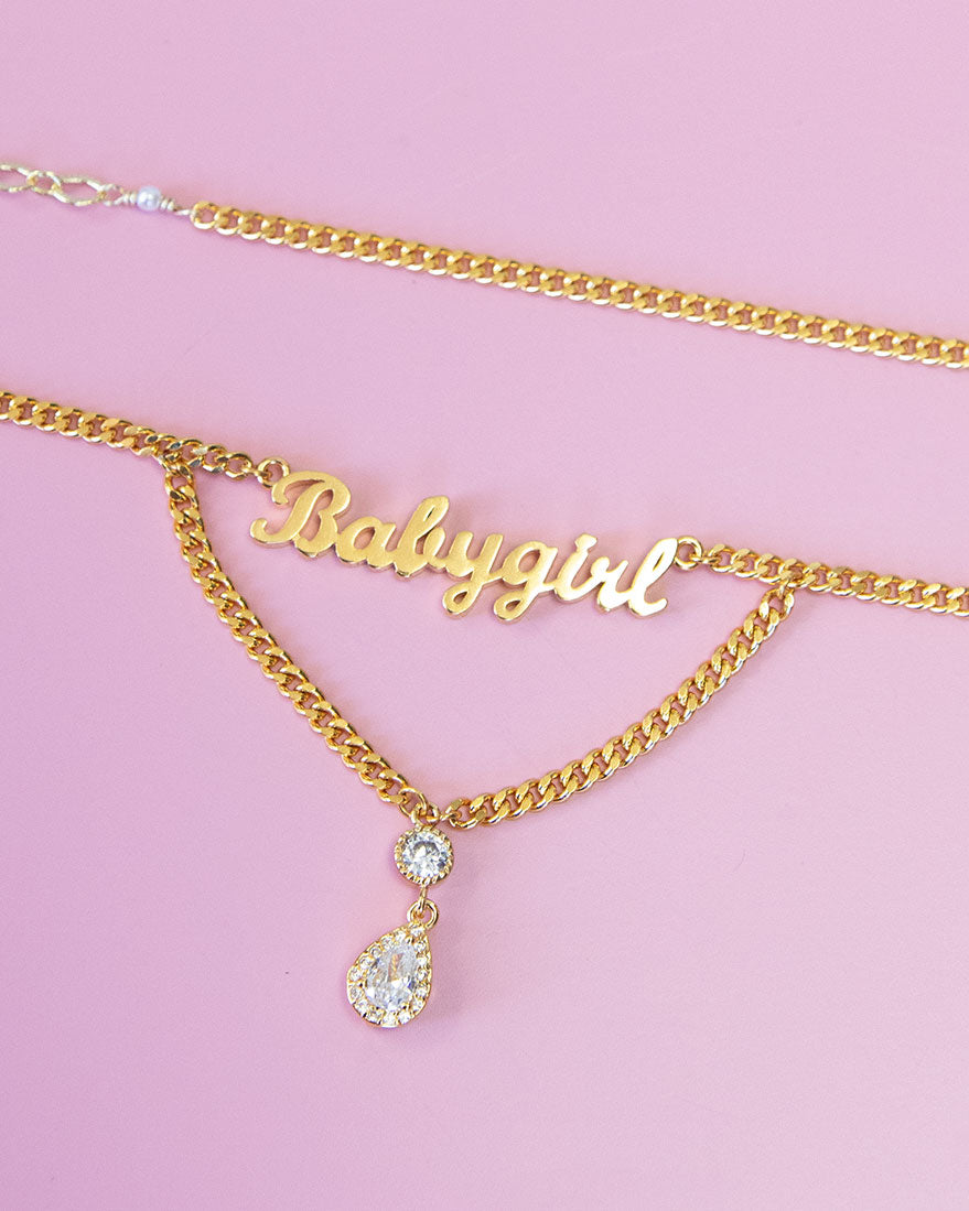 Babygirl Tramp Stamp Belly Chain
