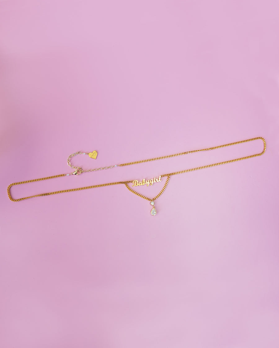Babygirl Tramp Stamp Belly Chain