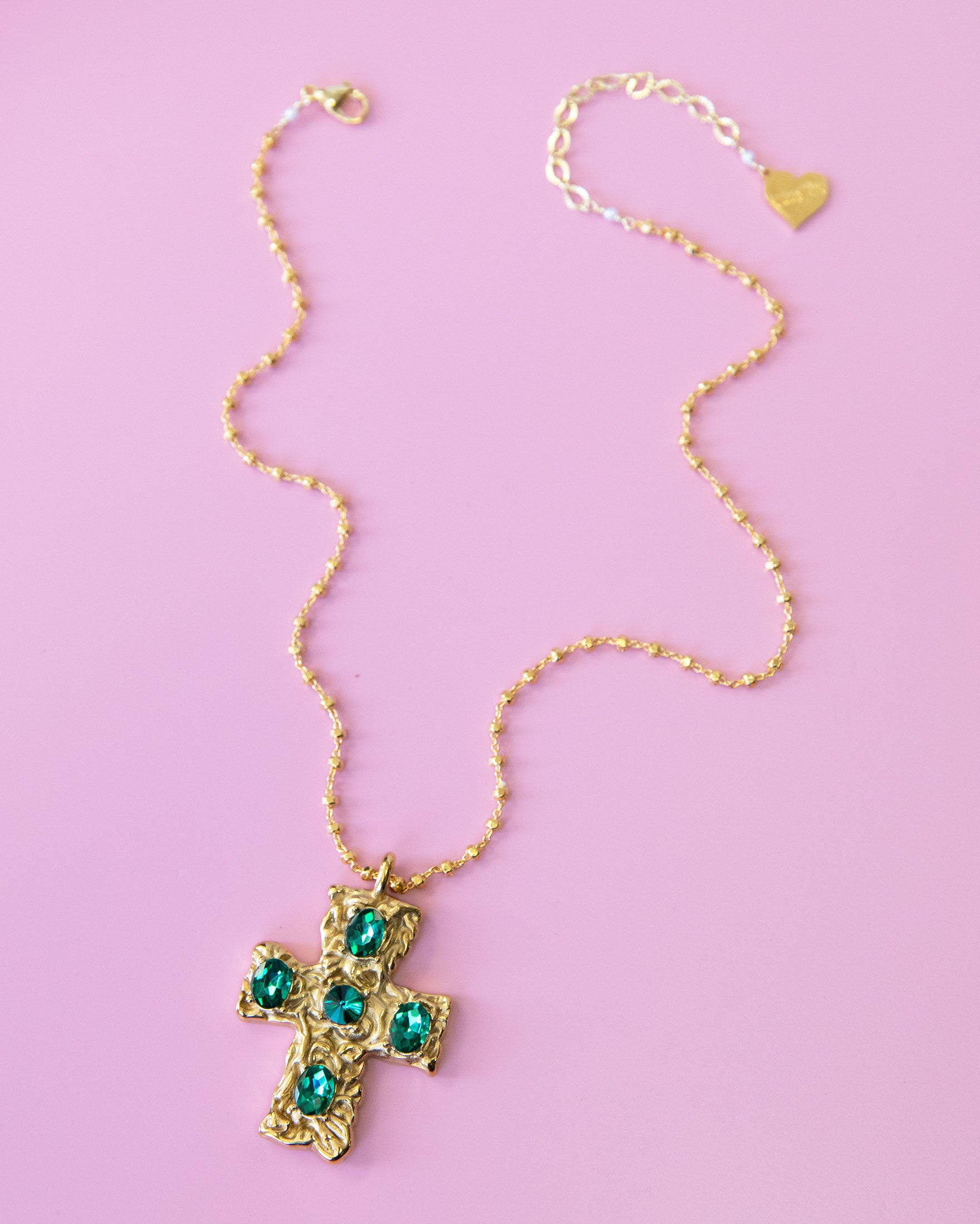 Primary Belvedere Cross Necklace