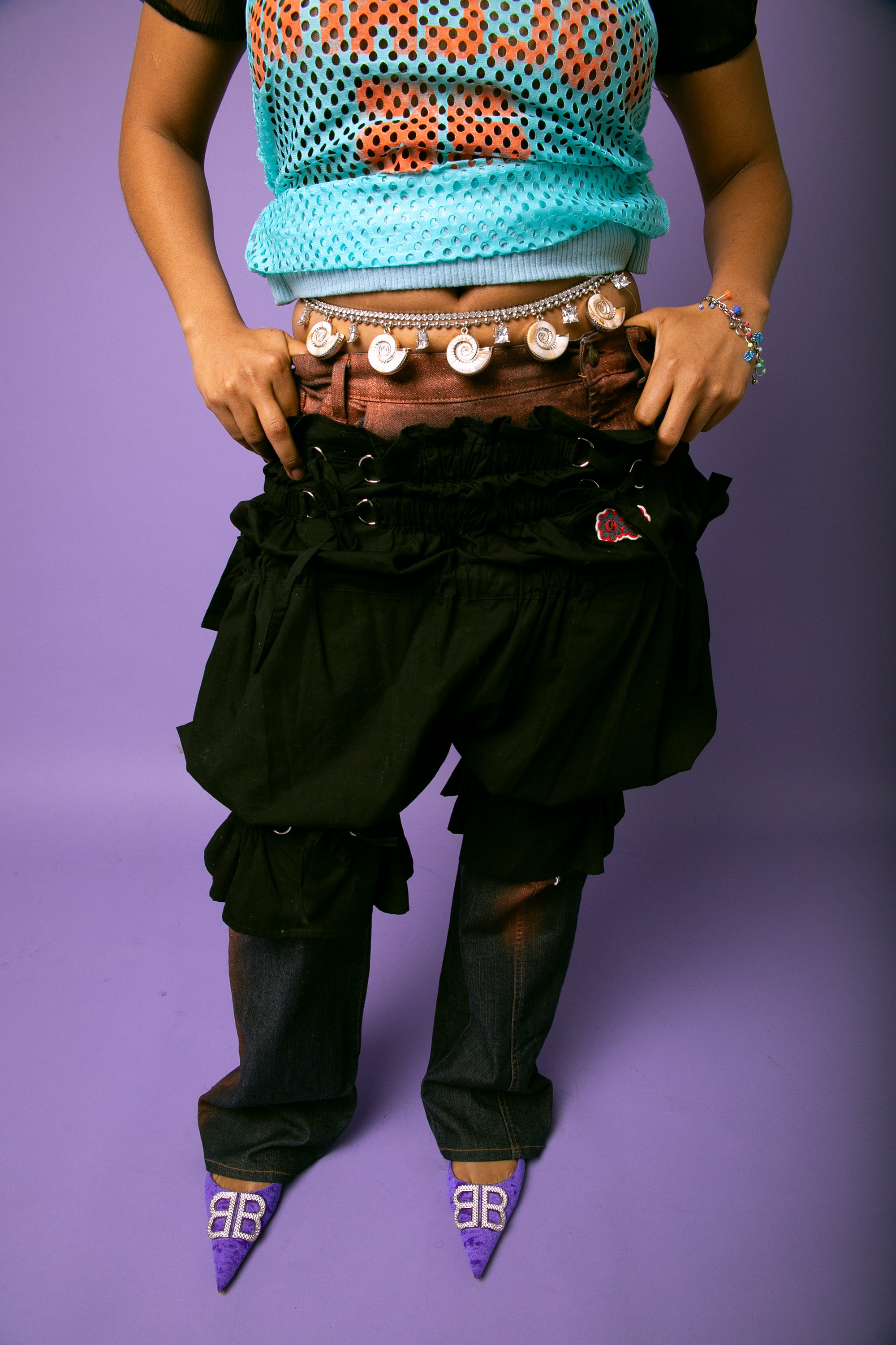 Dainty Disco Belly Chain