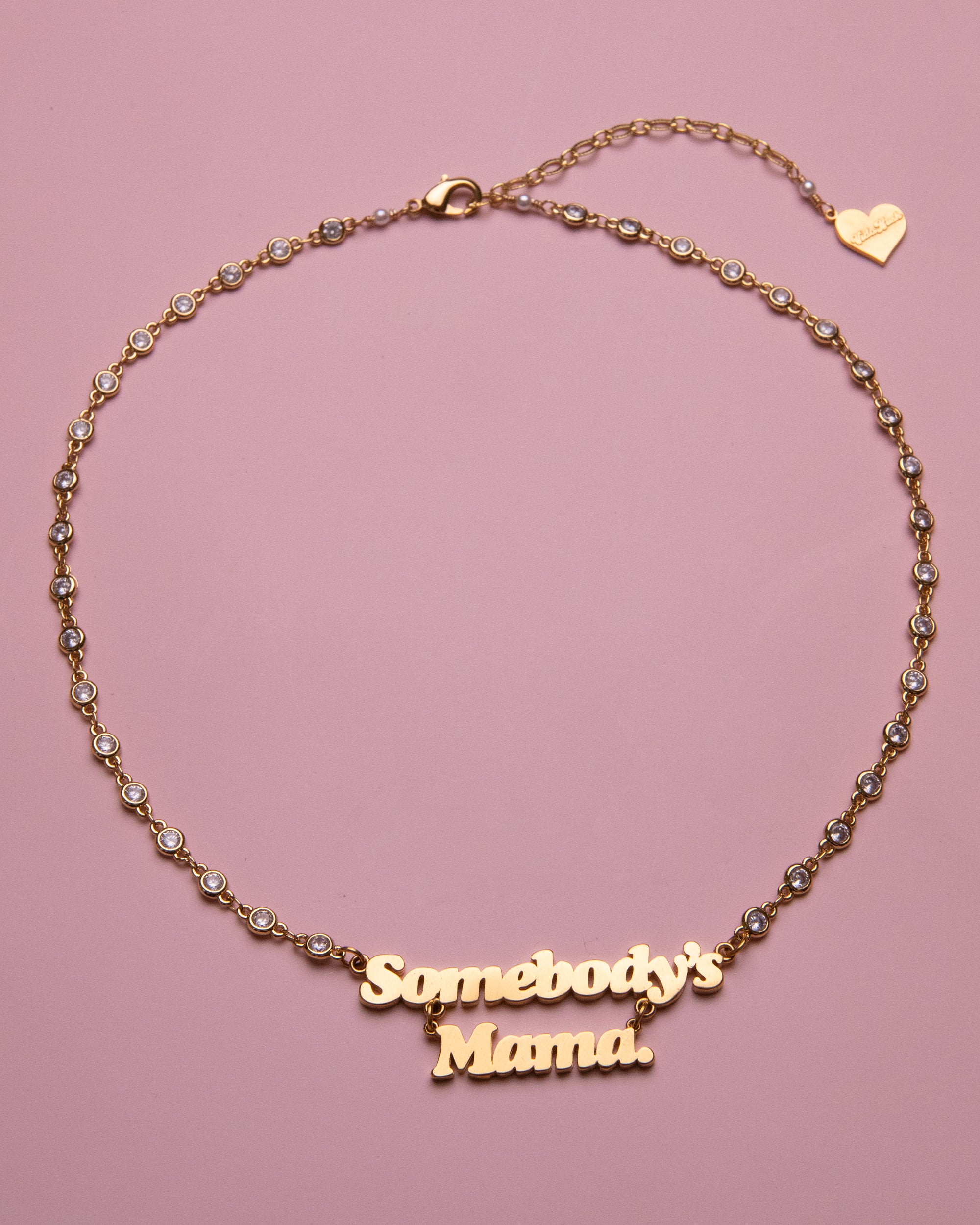 Sombody's Mama Nameplate Necklace