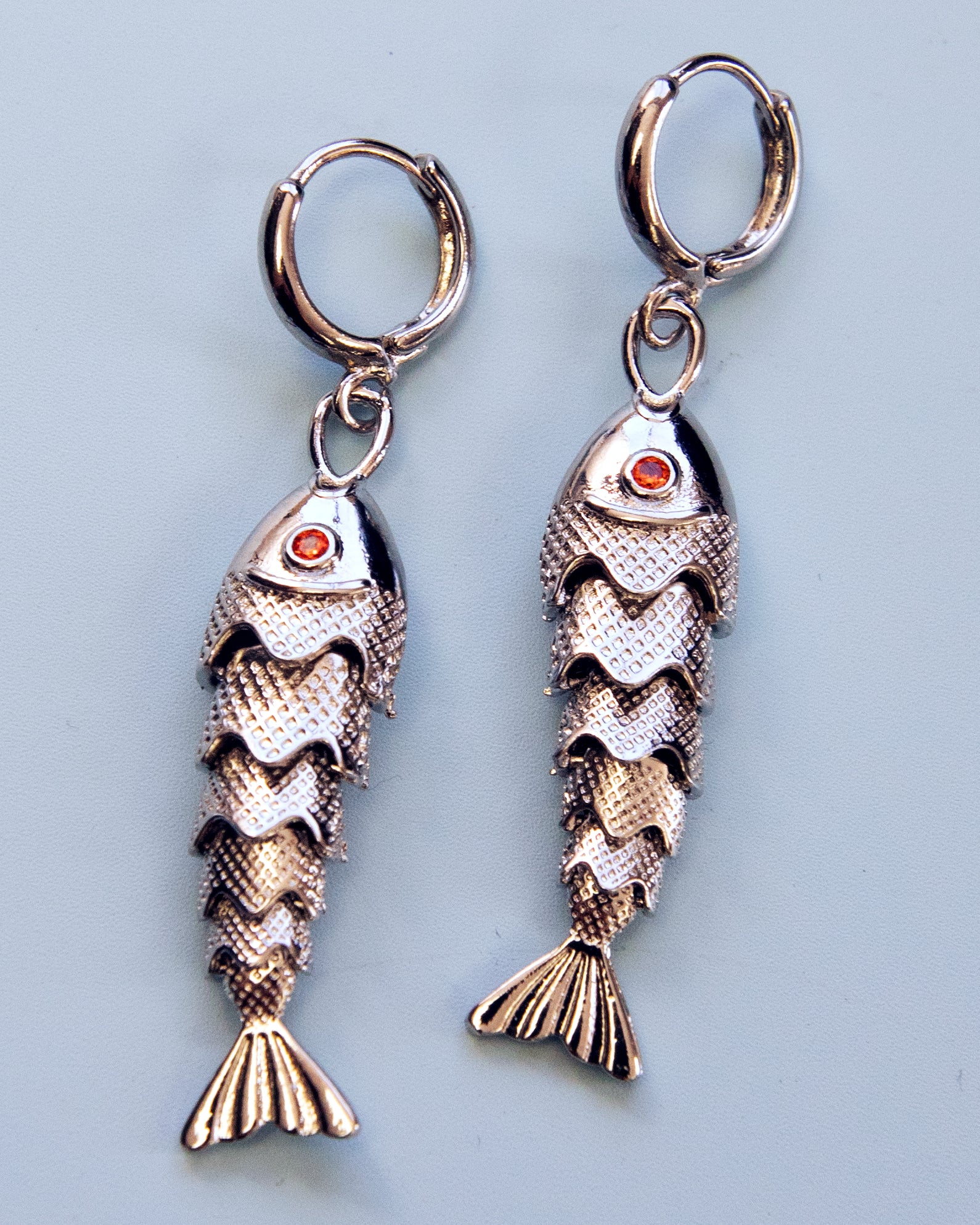 Branzino Fish Earrings