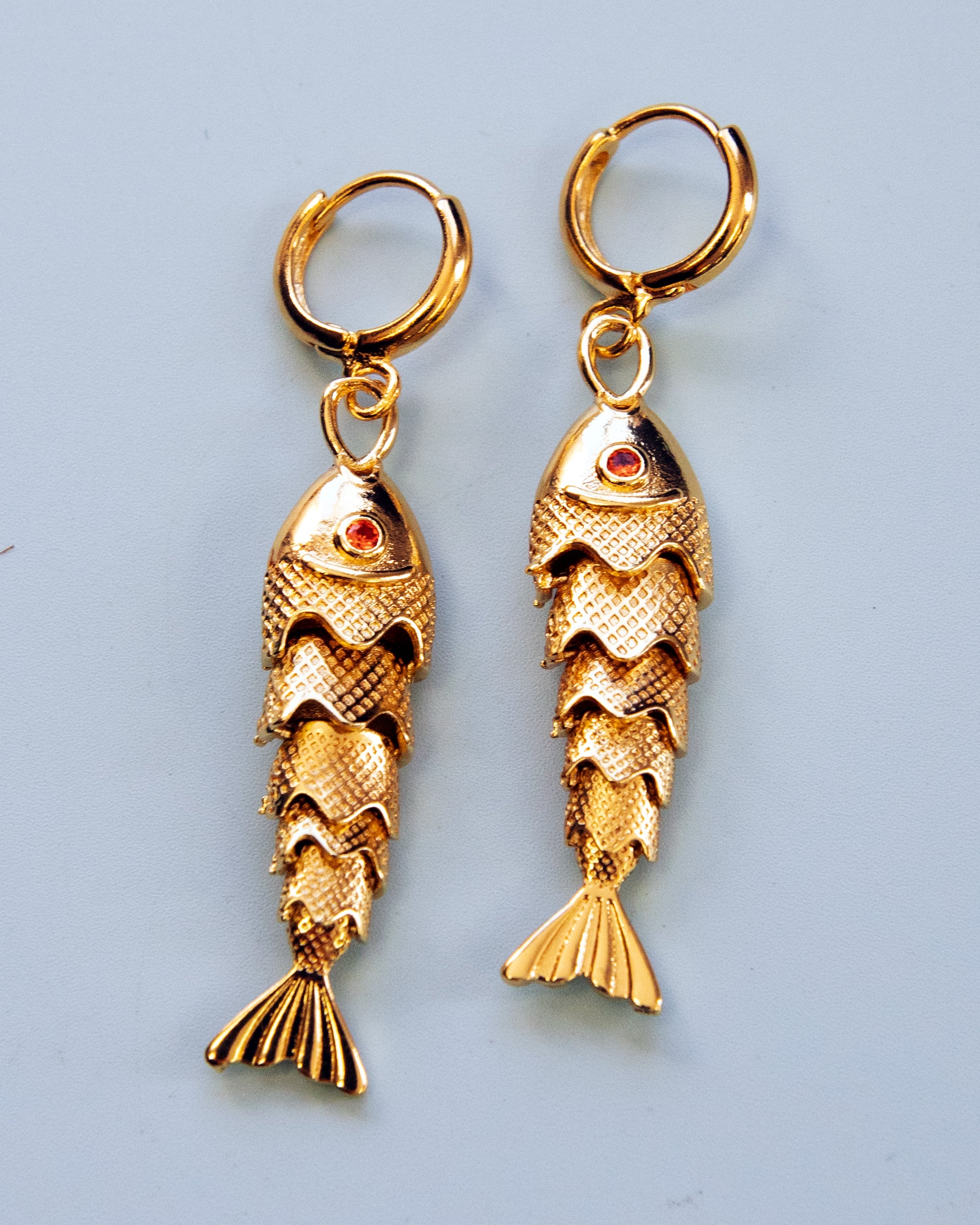 Branzino Fish Earrings