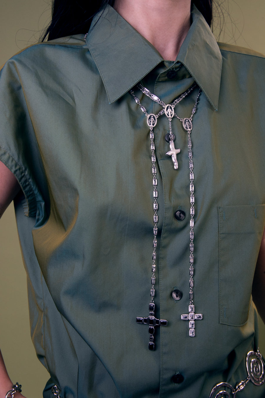 Sparkle Cross Rosary