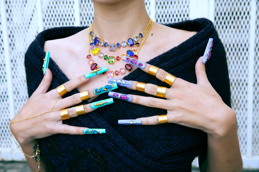 Sour Cherry Juicy Gem Necklace