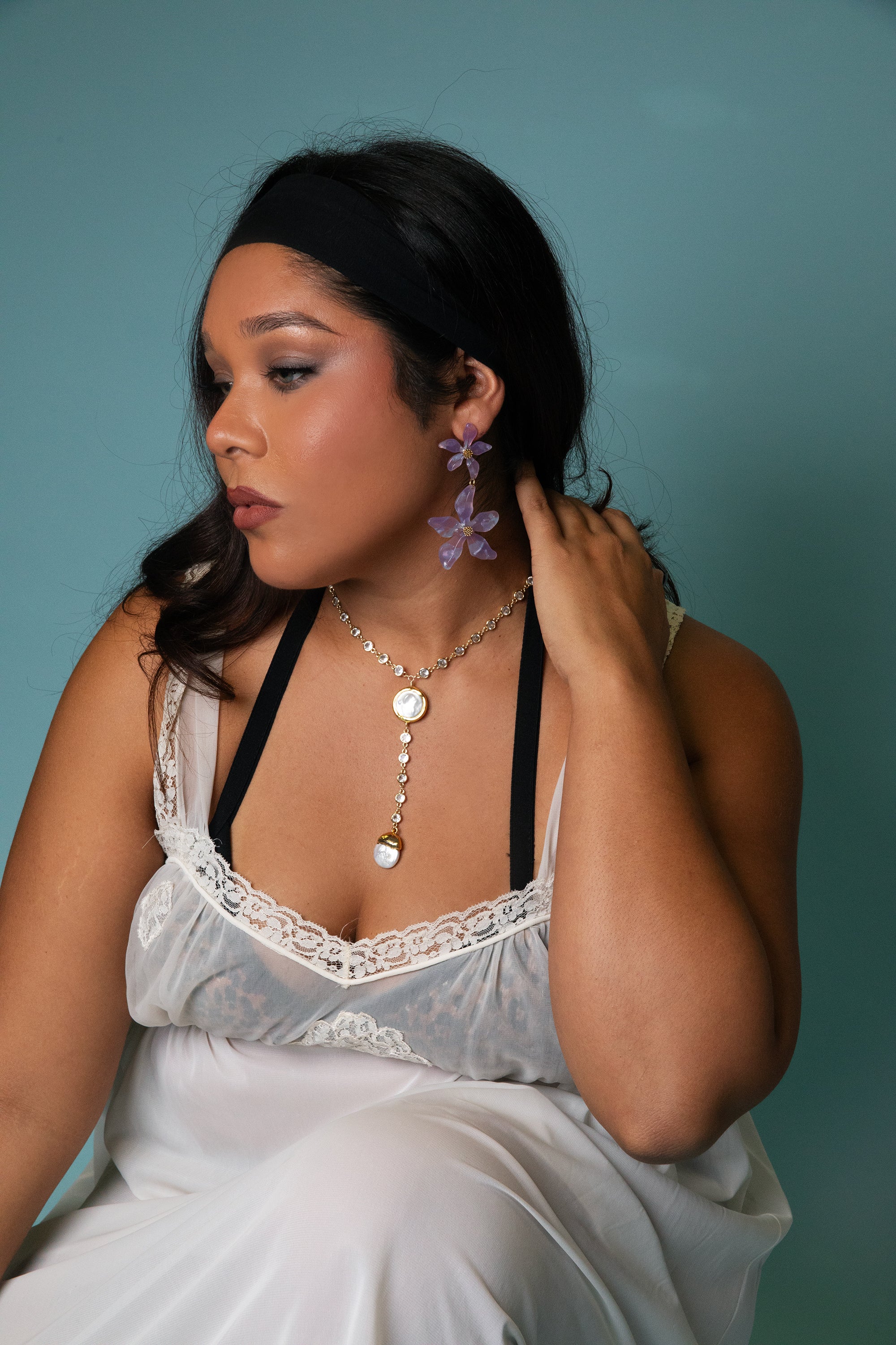 Teardrop Pearl Rosary