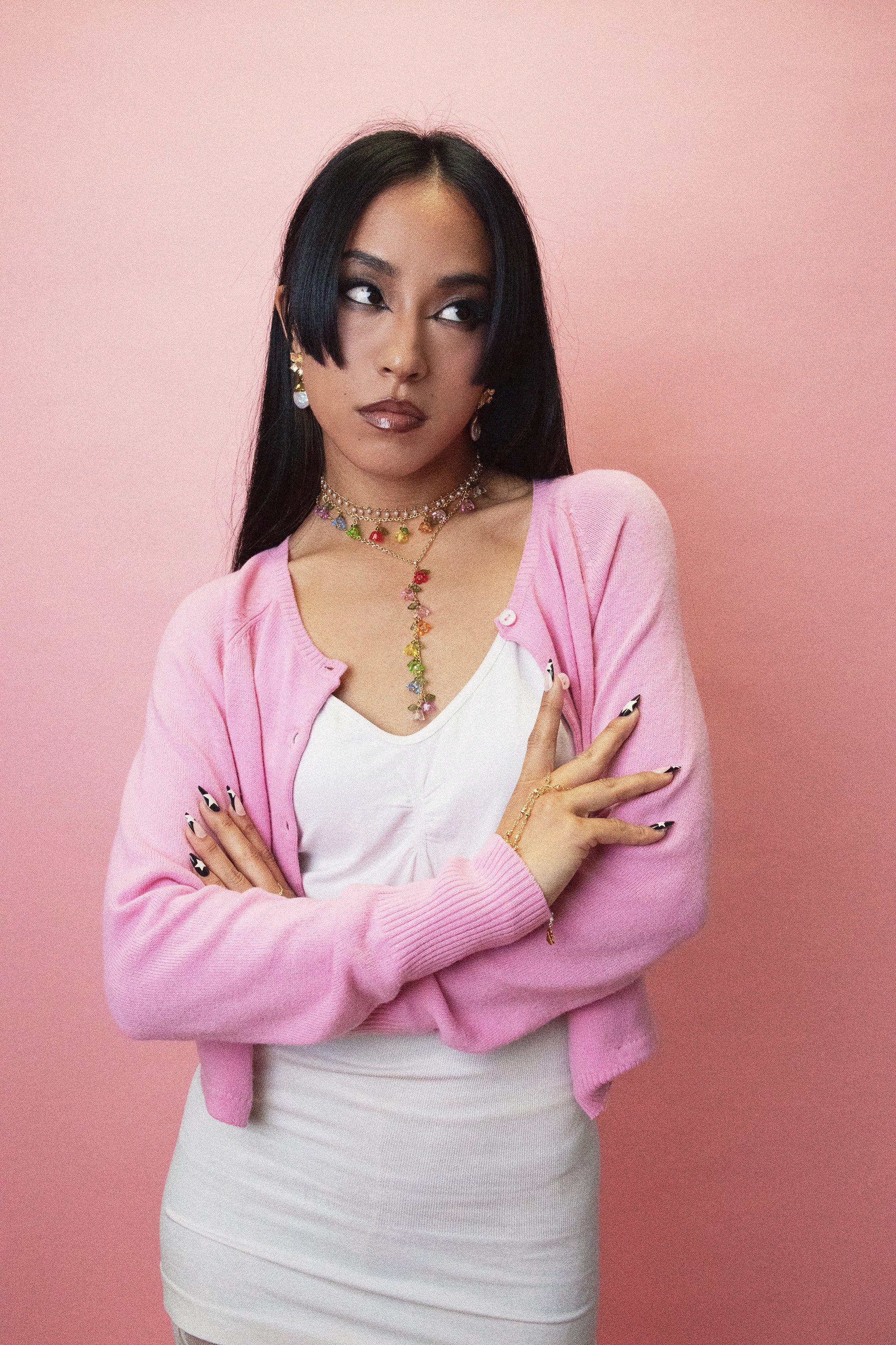 Teacup Rose Necklace