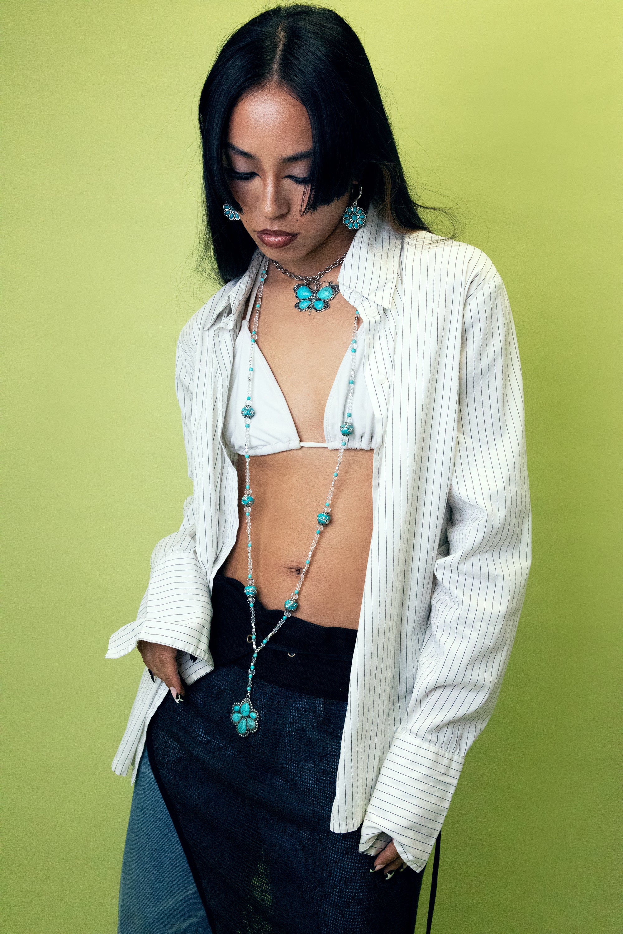 Turquoise Drop Necklace