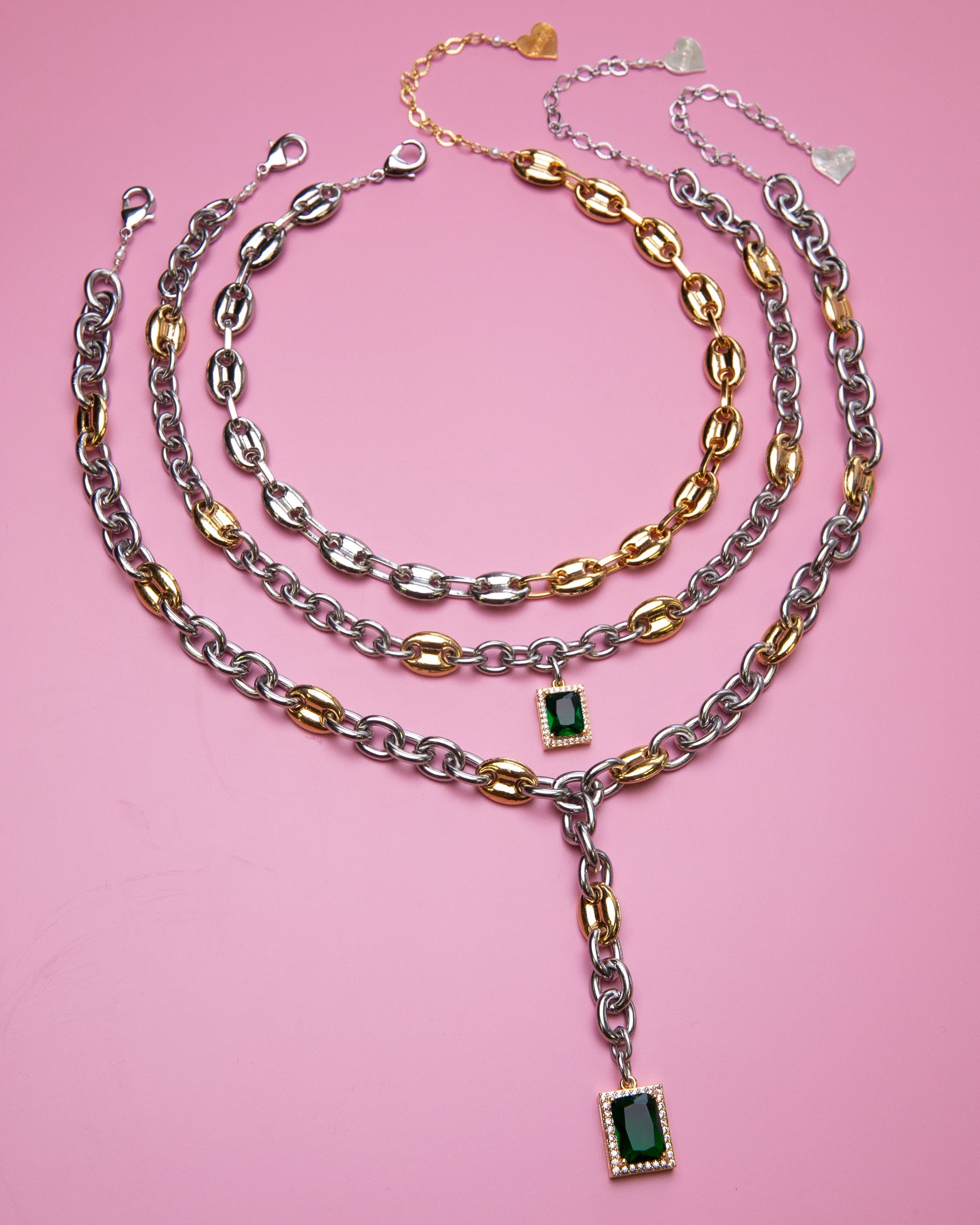 Duotone Vixen Necklace Y Necklace