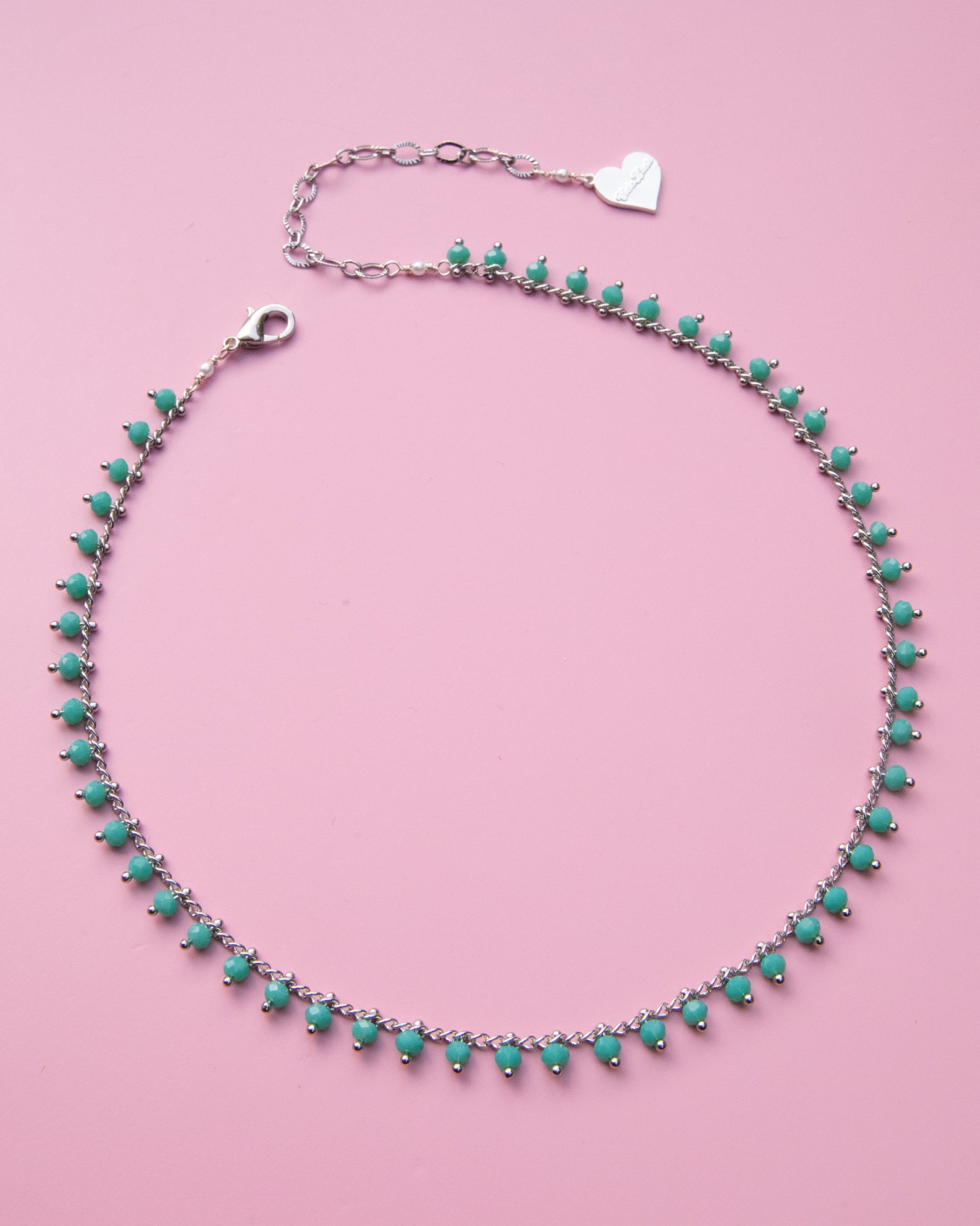 Turquoise Cluster Choker