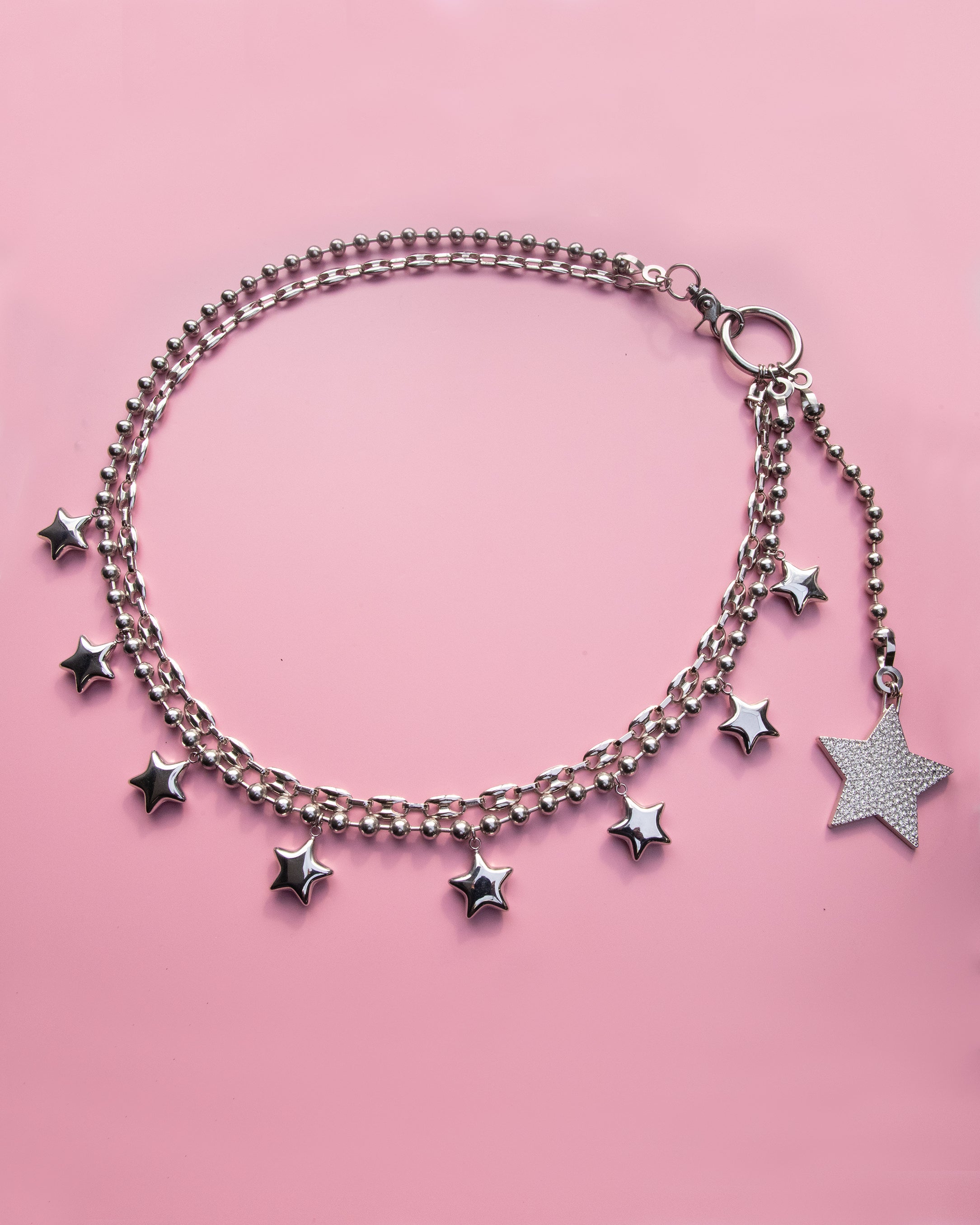 Bubble Star Chain Belt