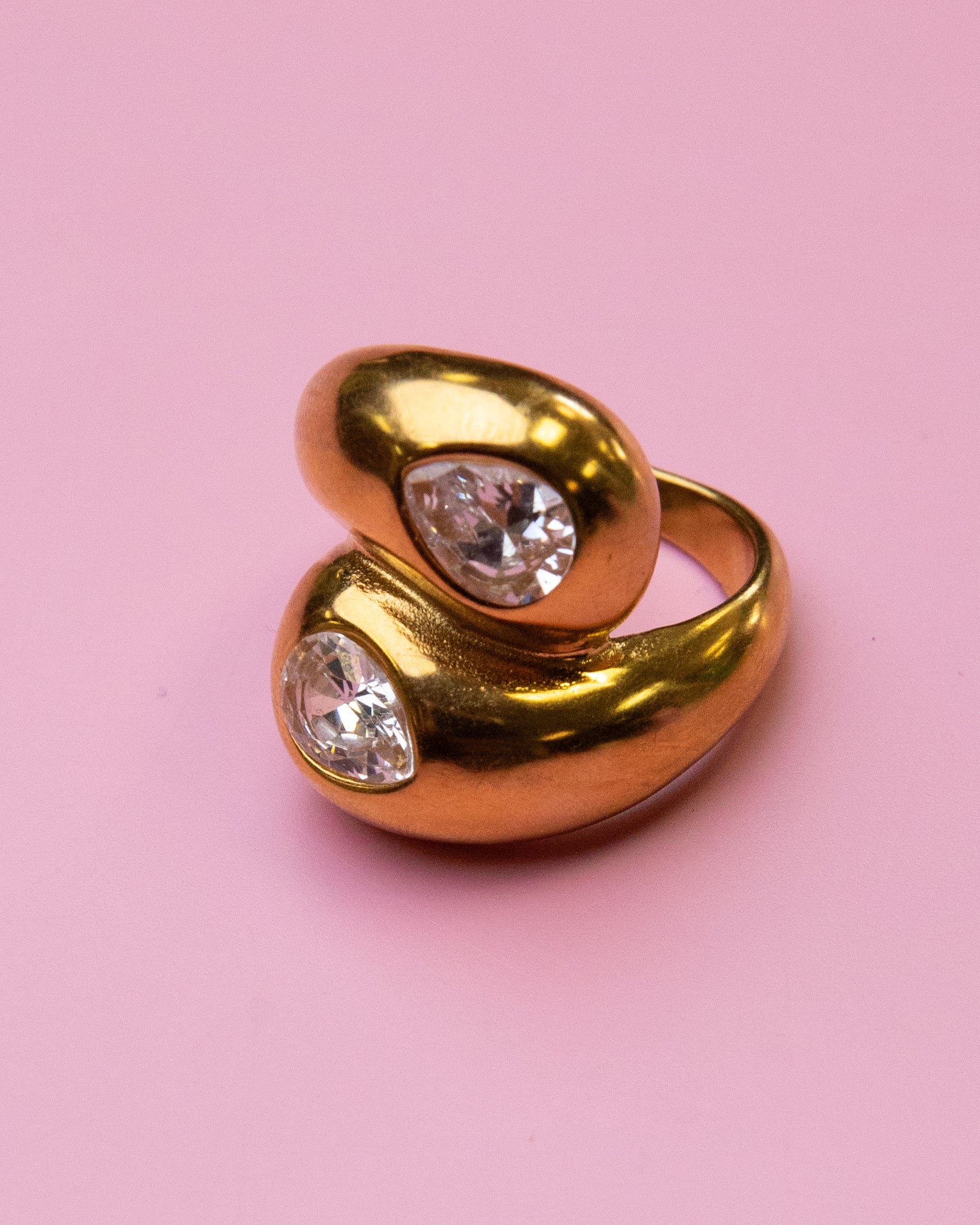 Teardrop Bubble Ring