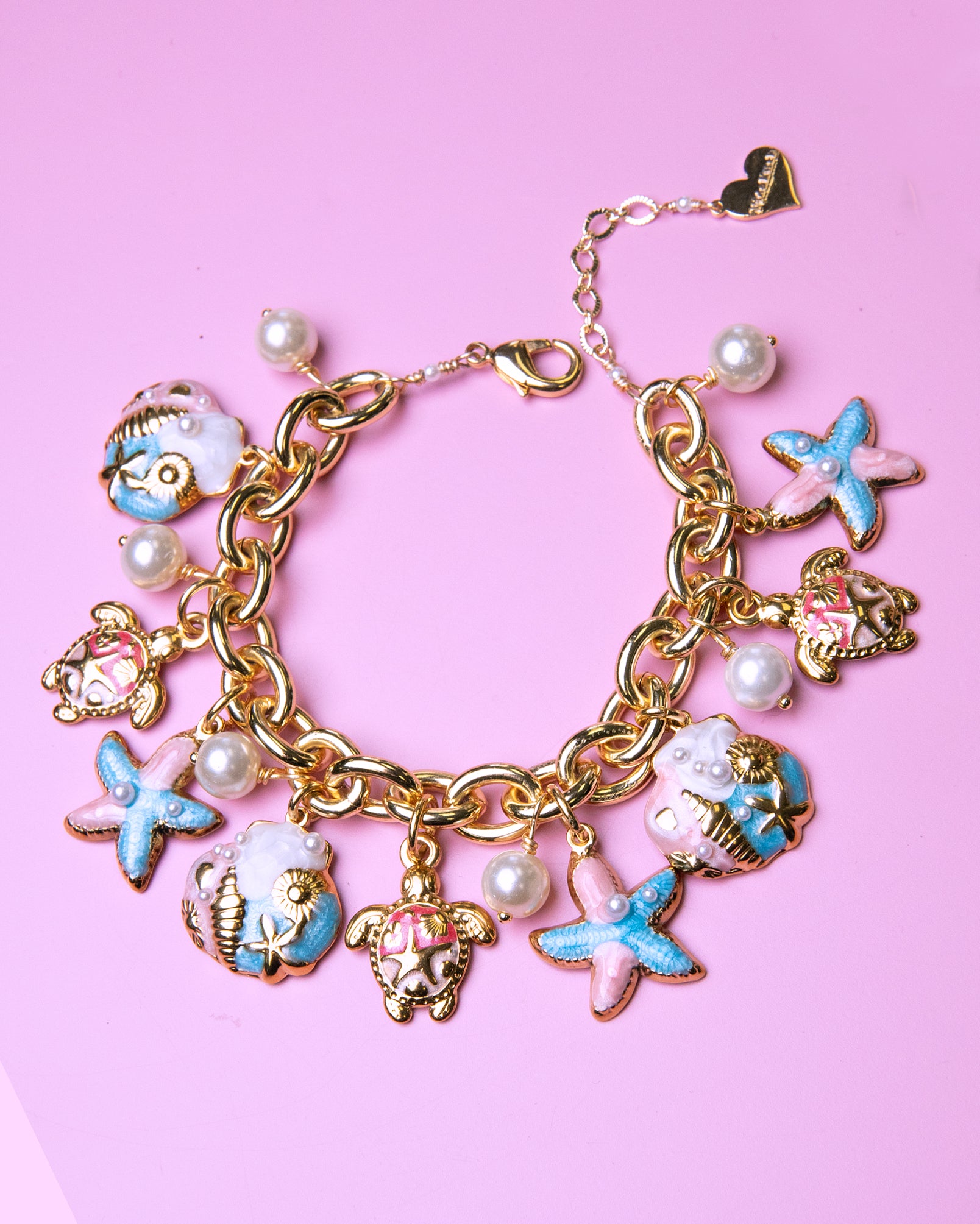 Shell Yeah Charm Bracelet