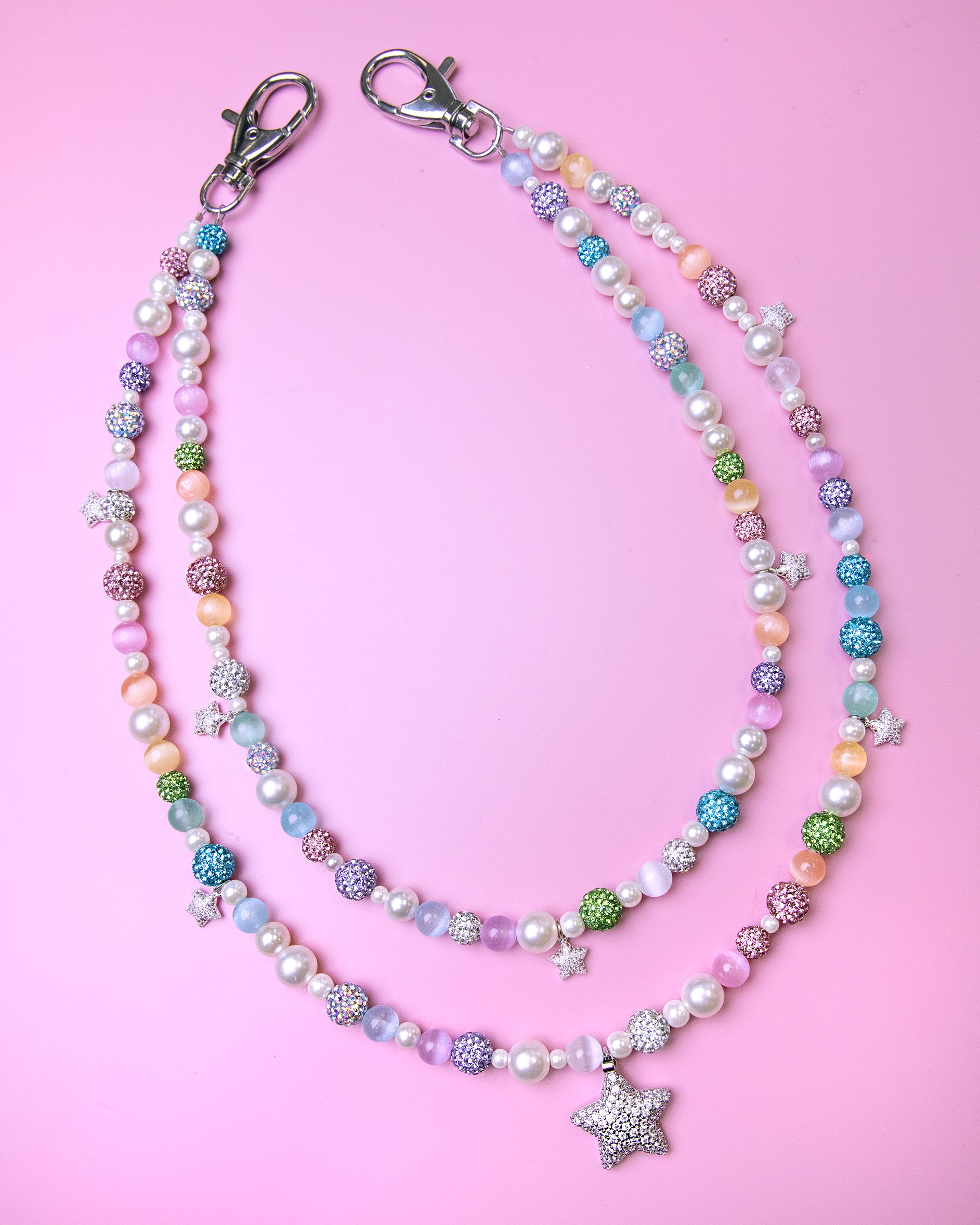 Cotton Candy Pocket Chain