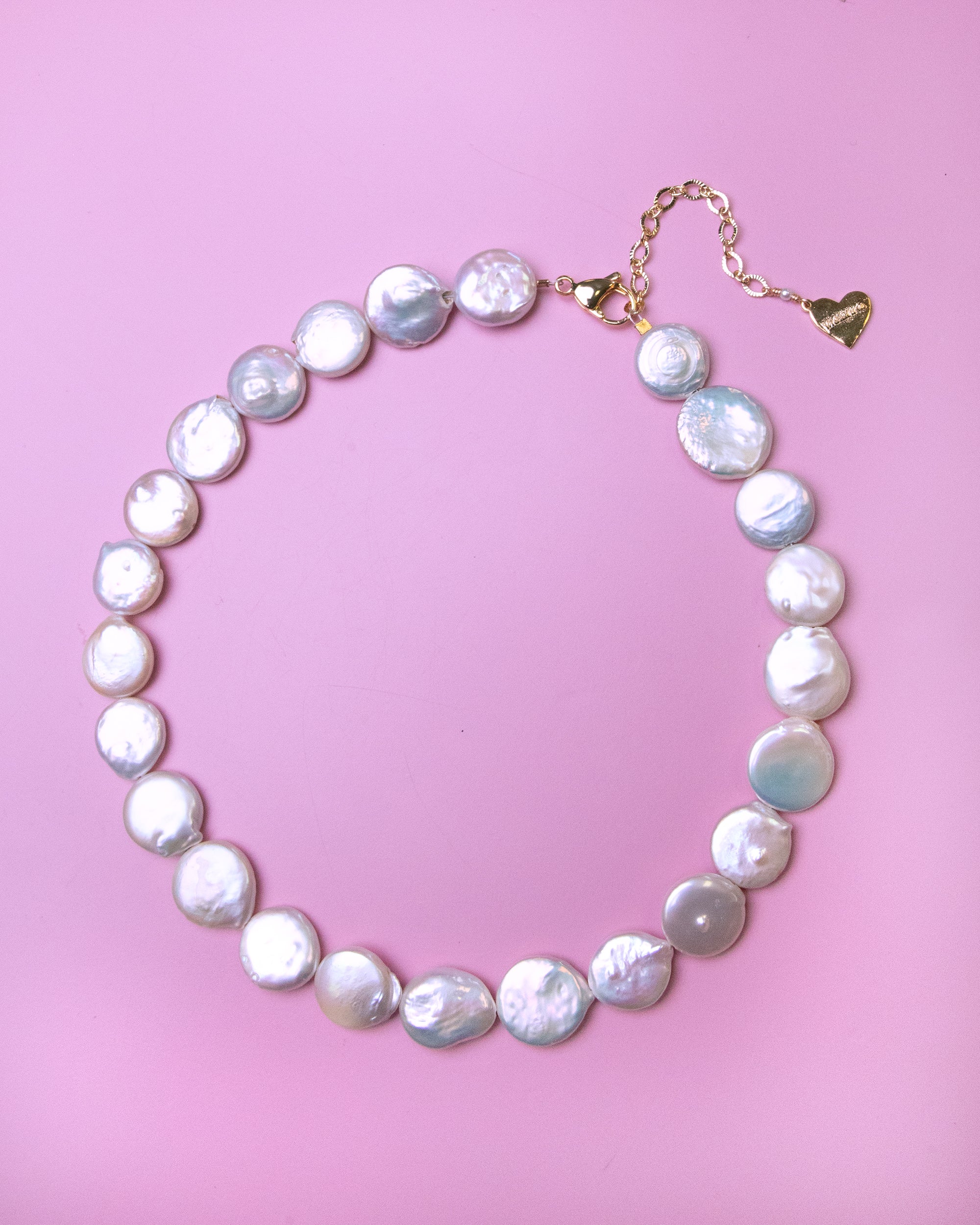 Coin Pearl Necklace