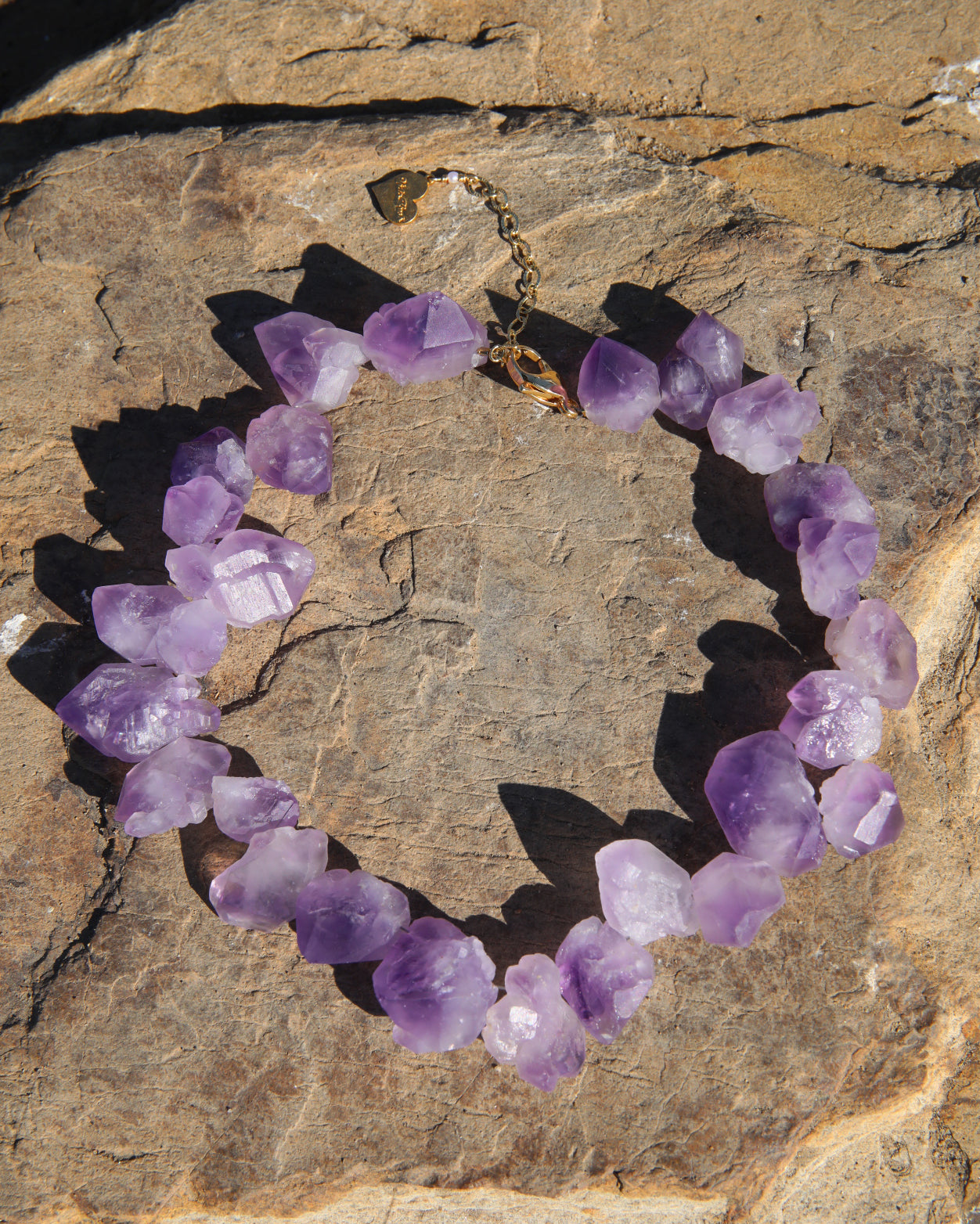 Amethyst Nugget Necklace