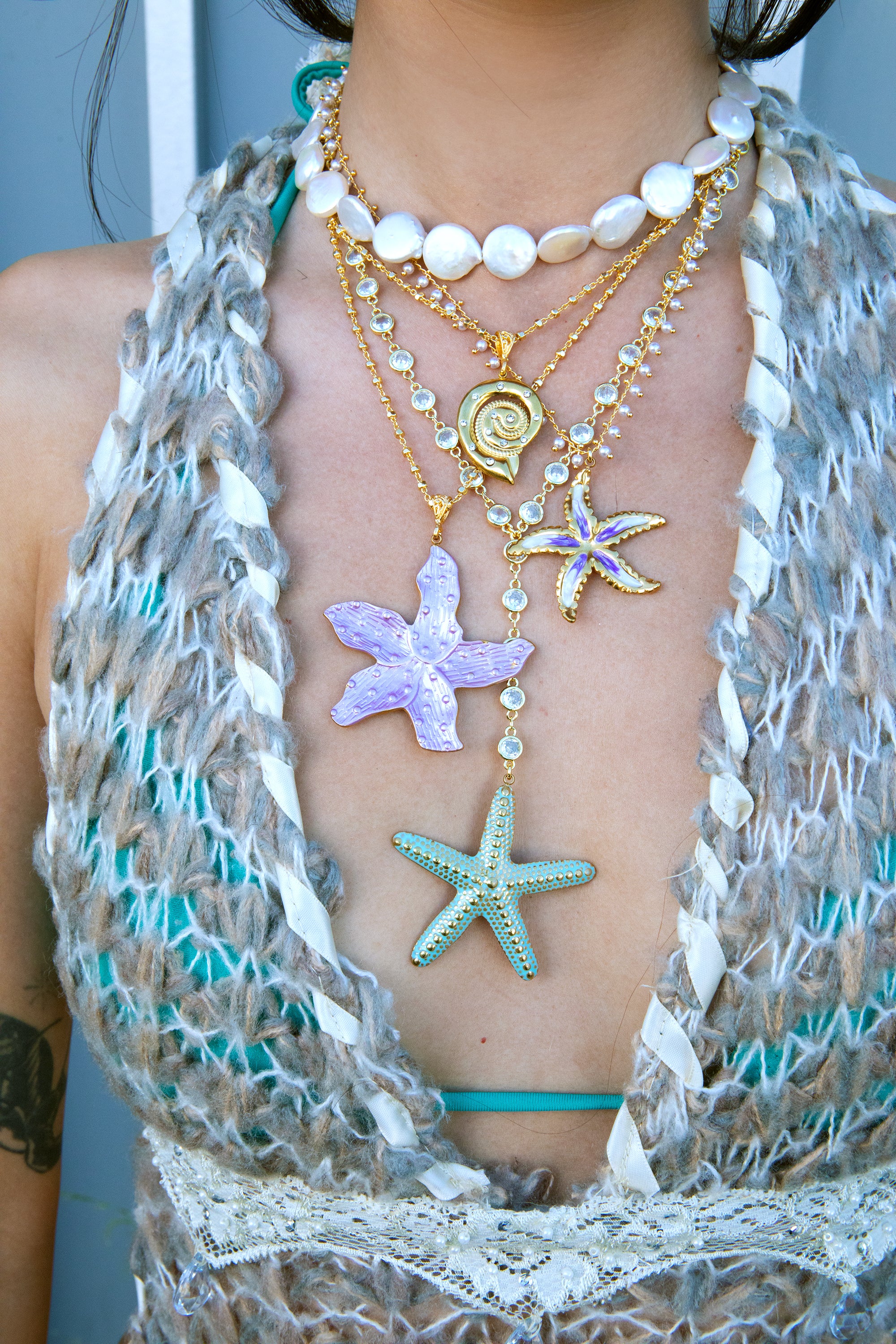 Coin Pearl Necklace