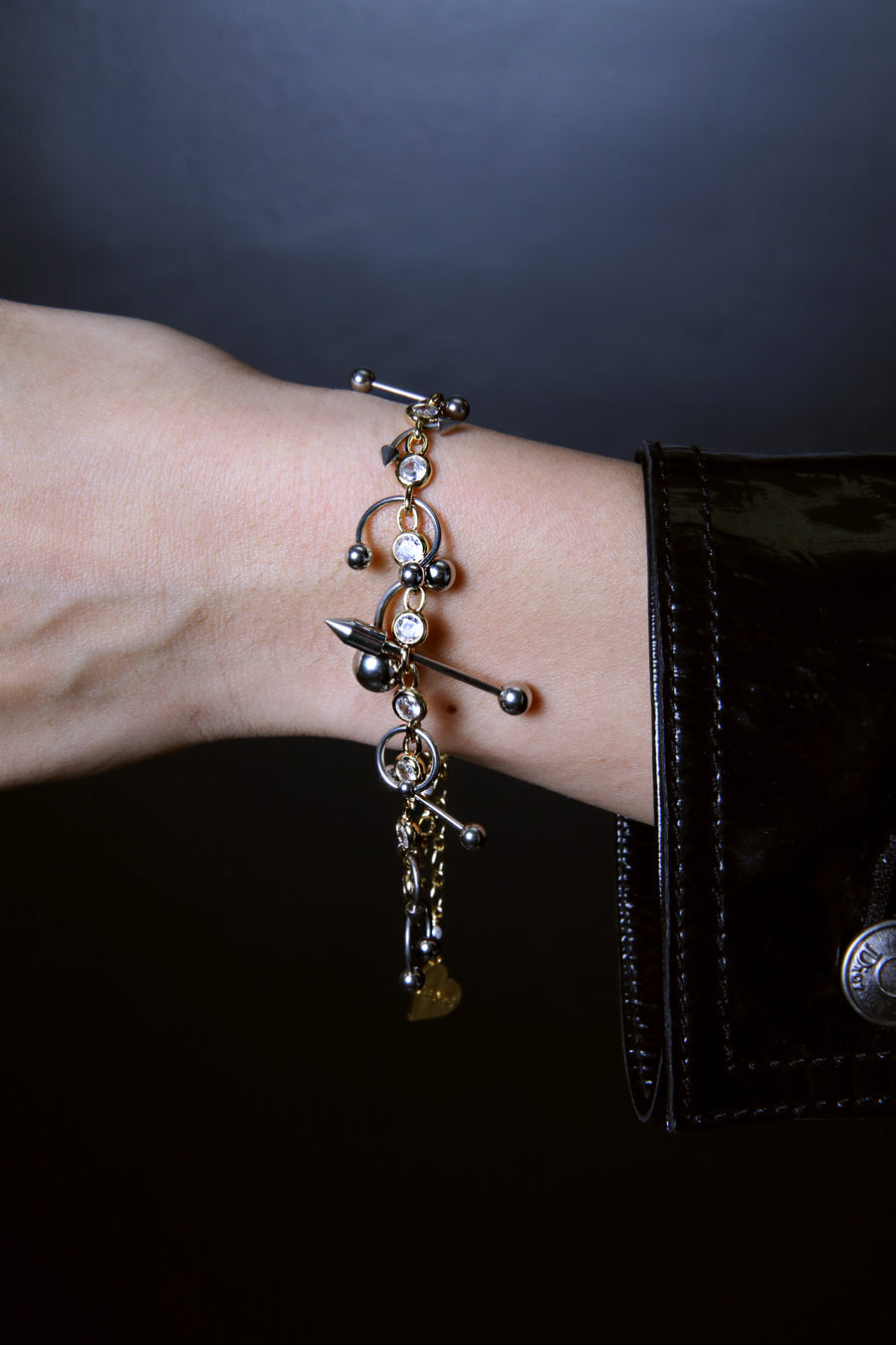 Duotone Piercing Bracelet