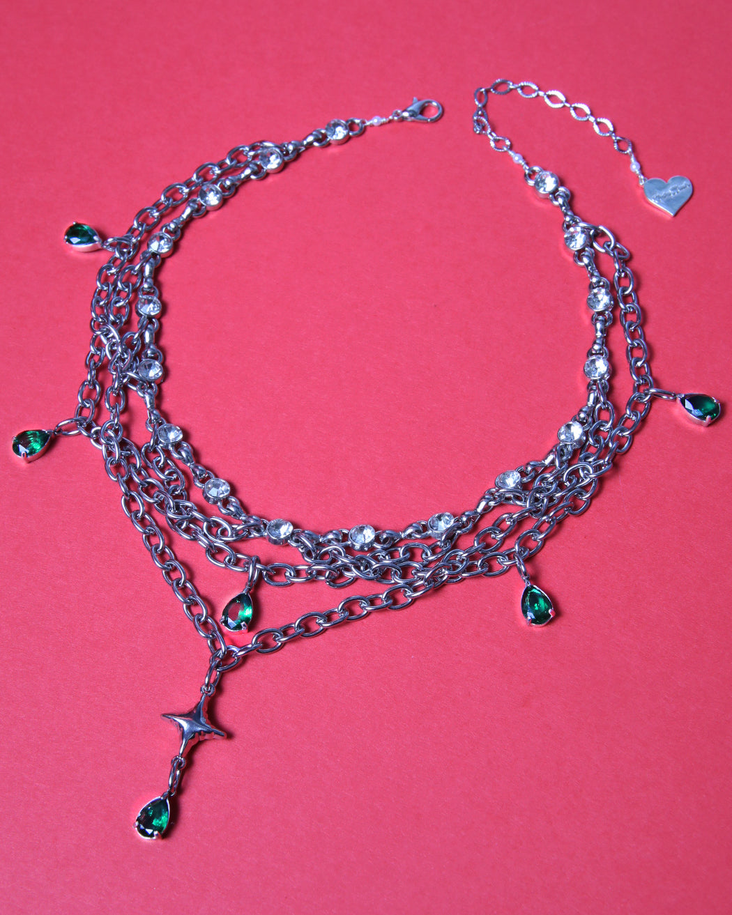 Star Power Layered Choker