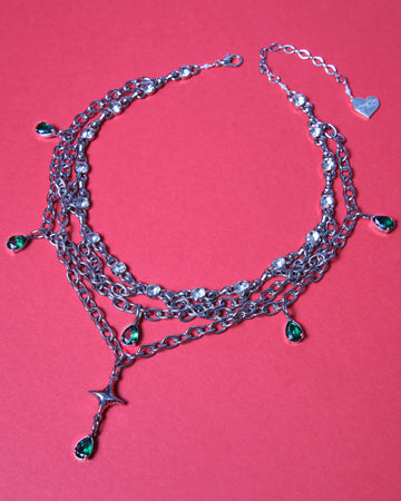 Star Power Layered Choker