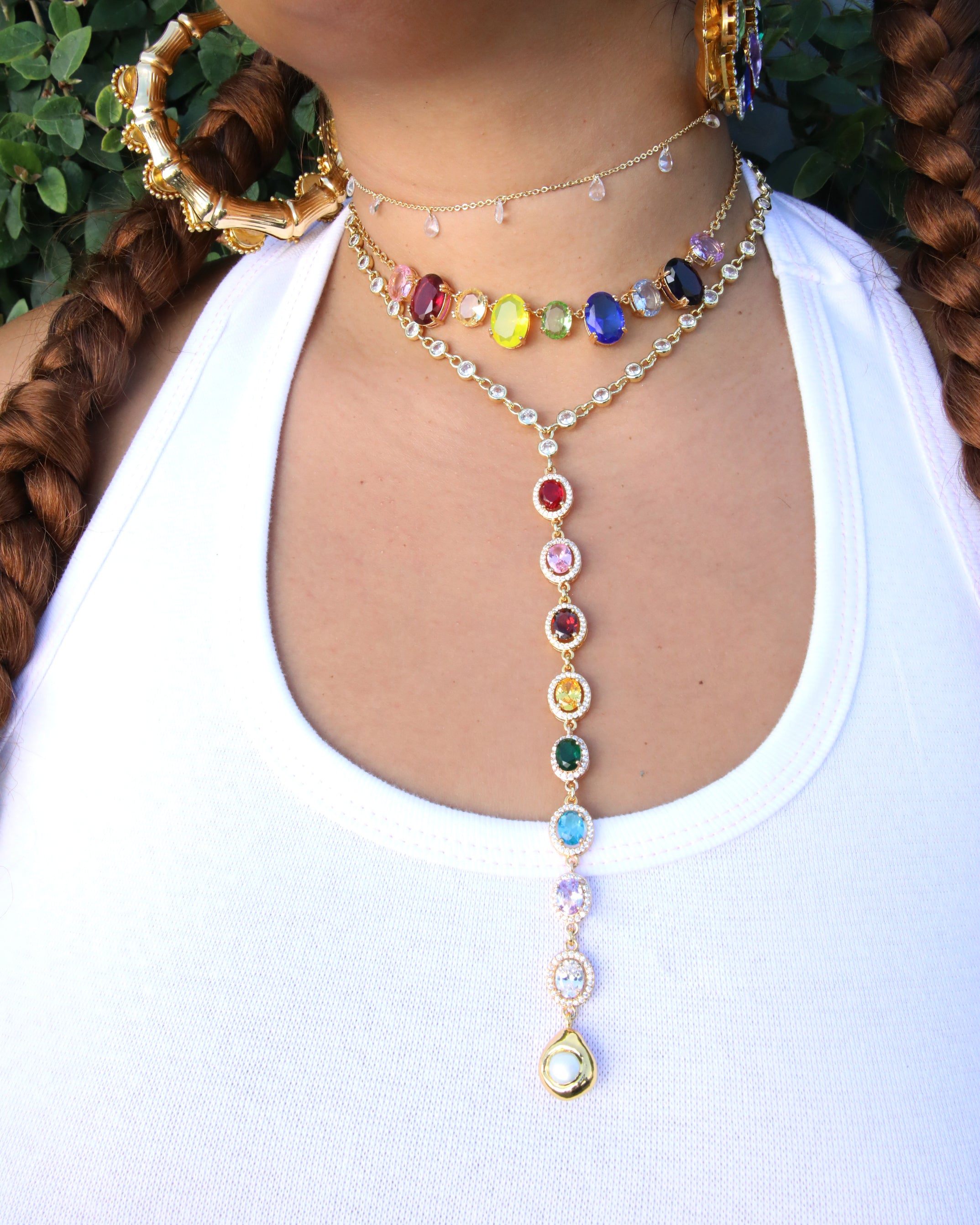 Arco Iris Y Necklace
