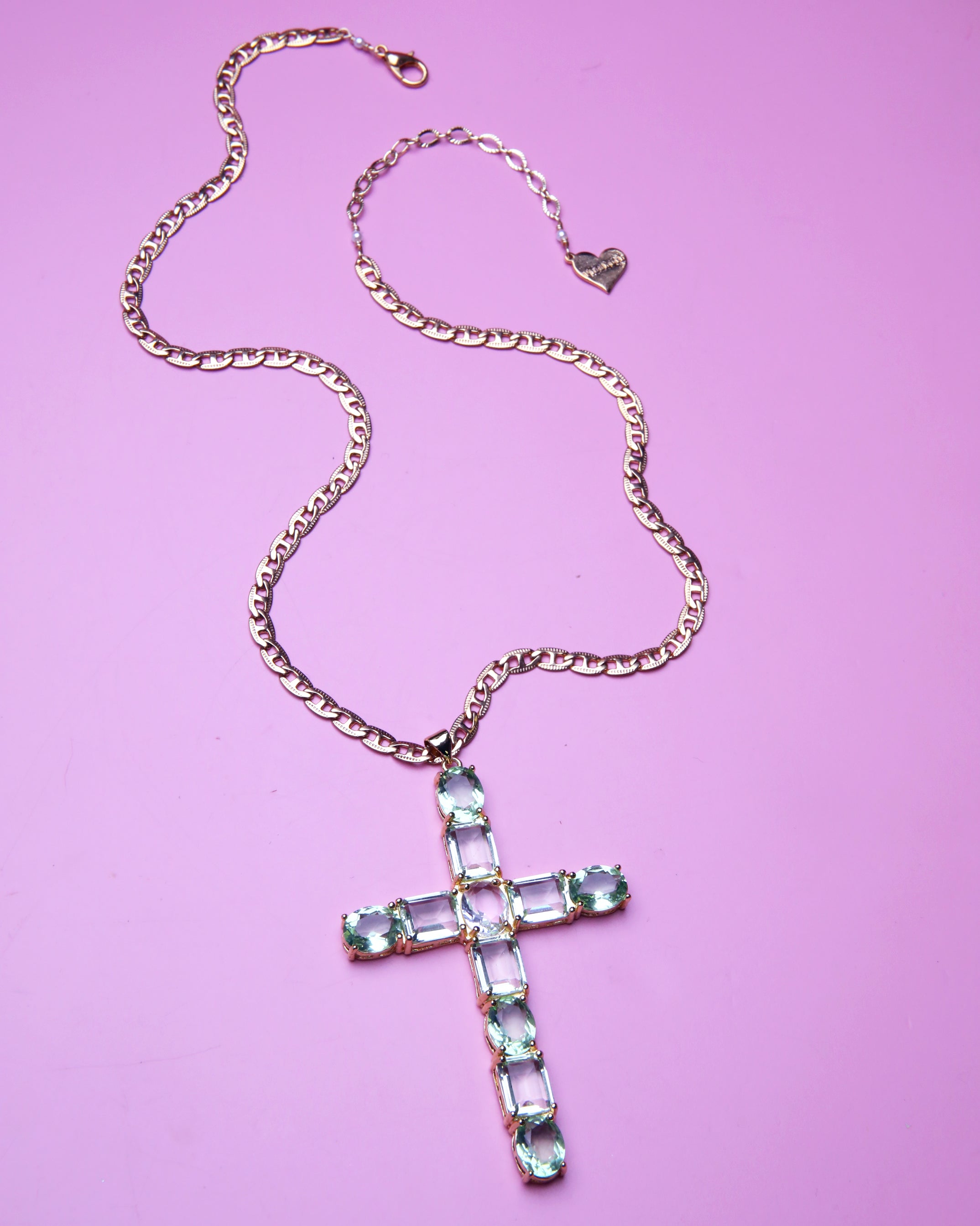Mermaid Cross Necklace