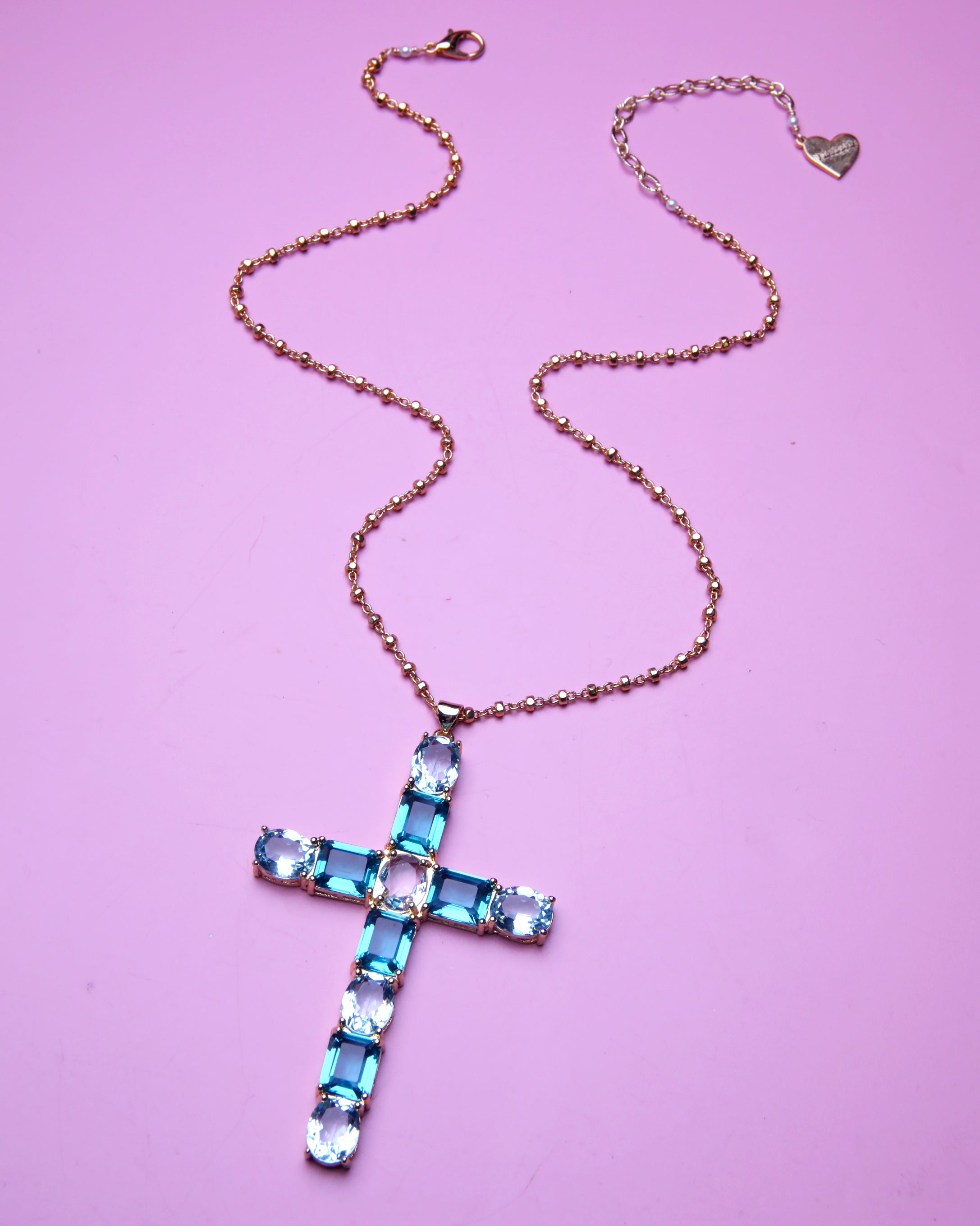 Mermaid Cross Necklace