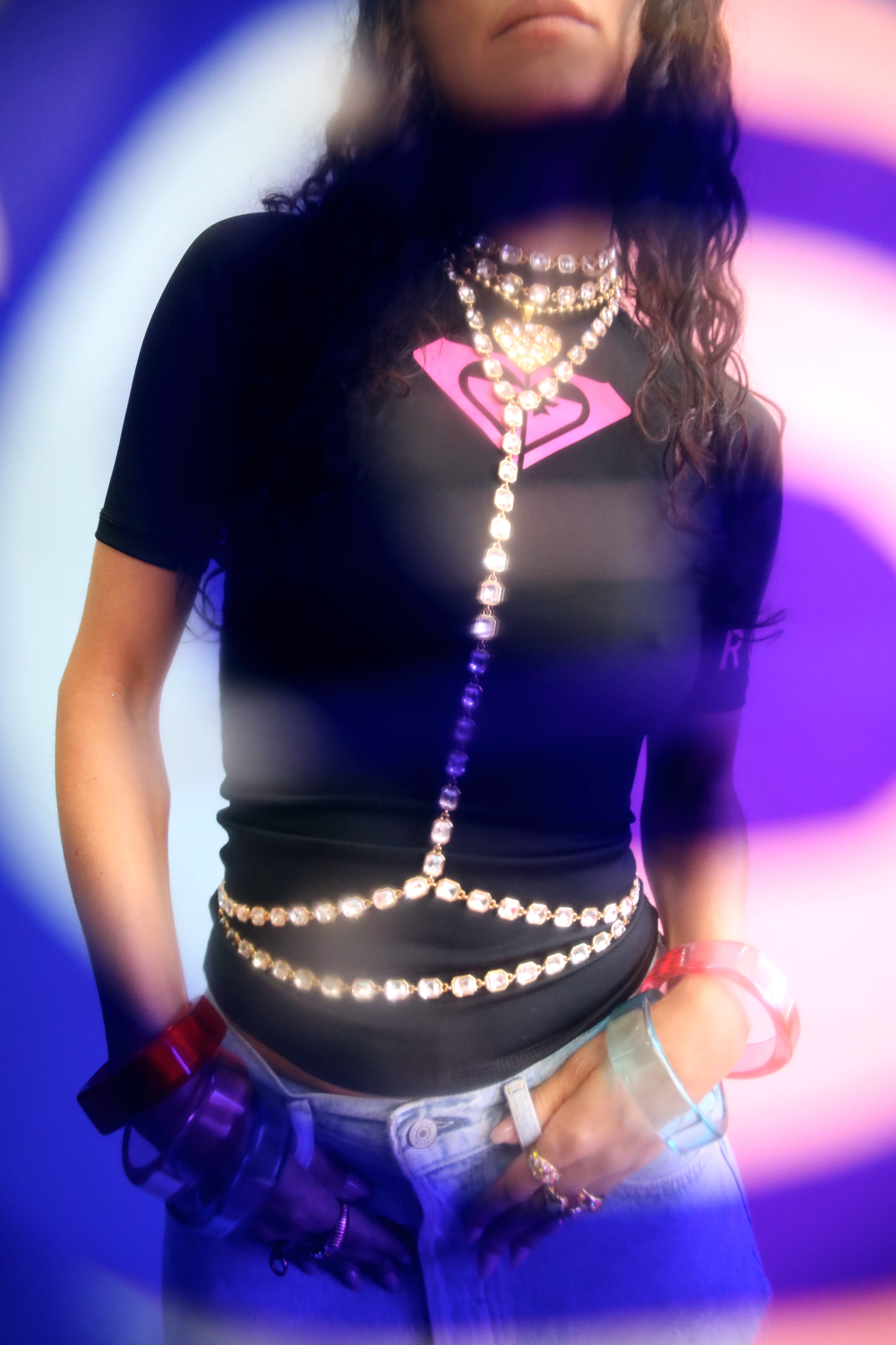 Hollywood Glamour Belly Chain