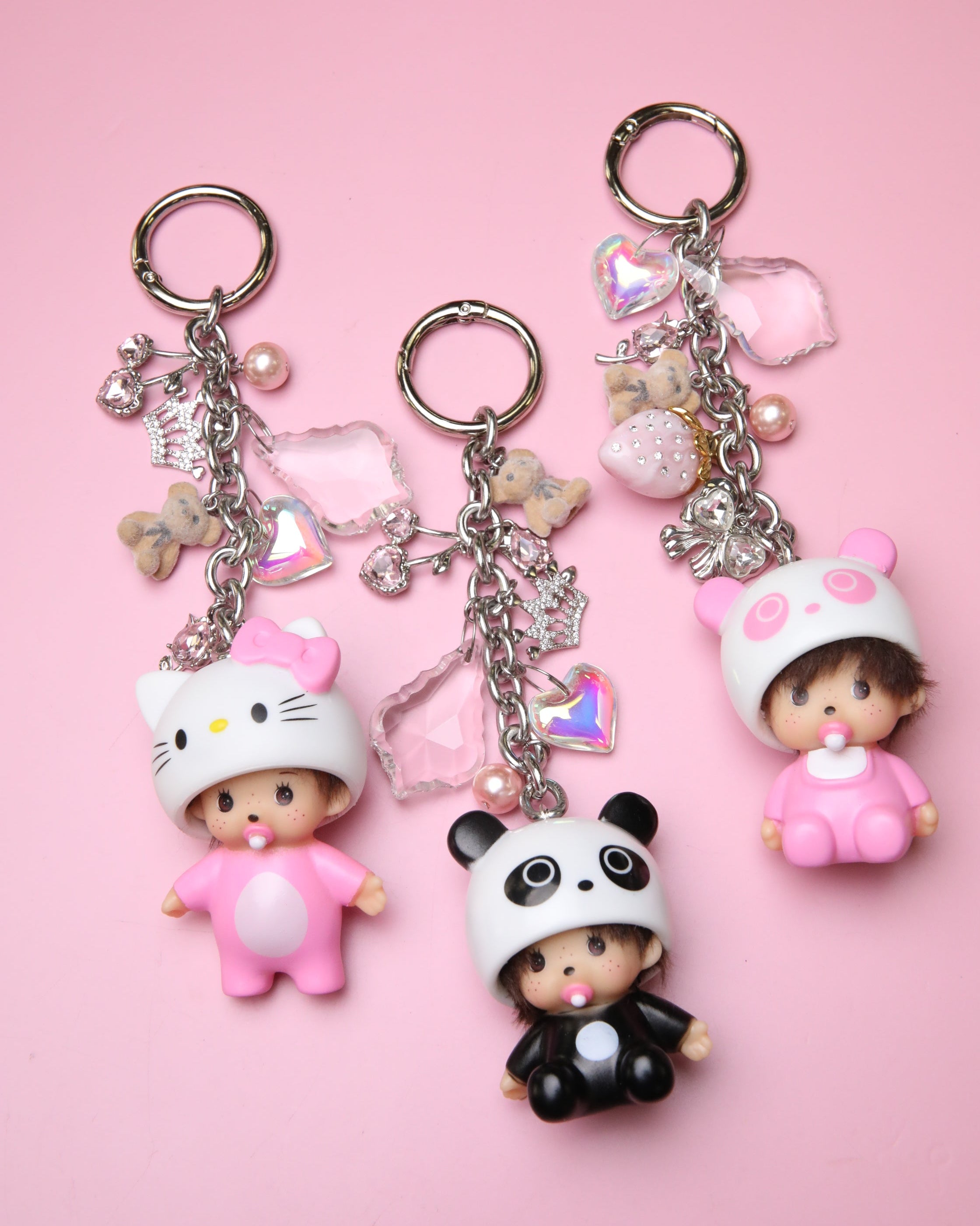Baby Monchhichi Purse Charm
