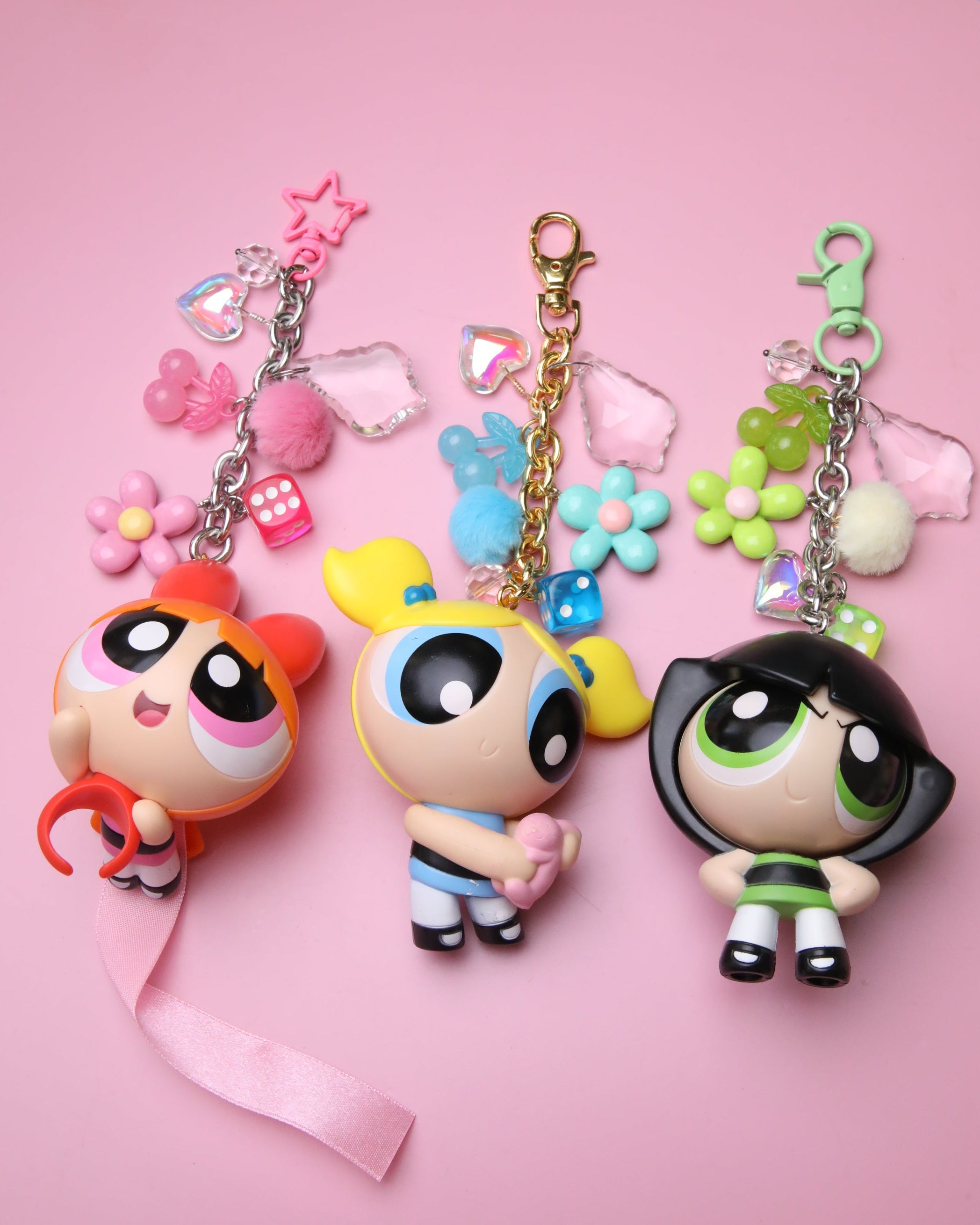 Power Puff Purse Charm