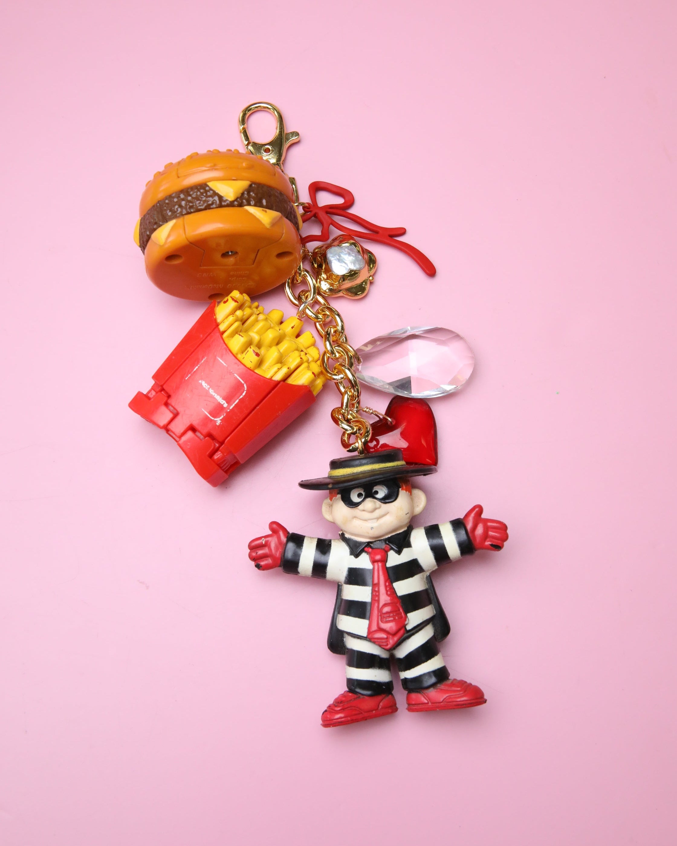 Hamburglar Purse Charm