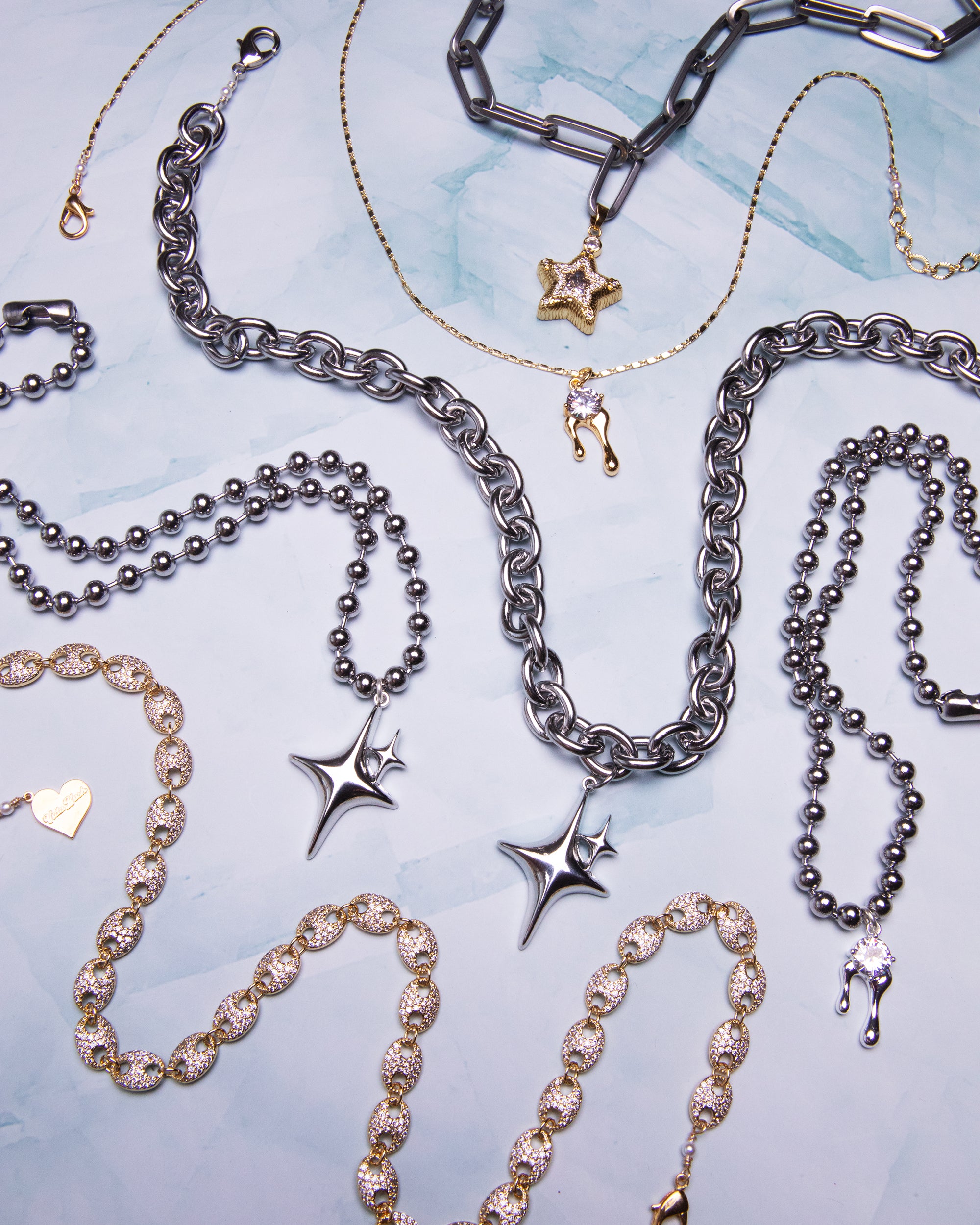 Crystal Drip Necklace