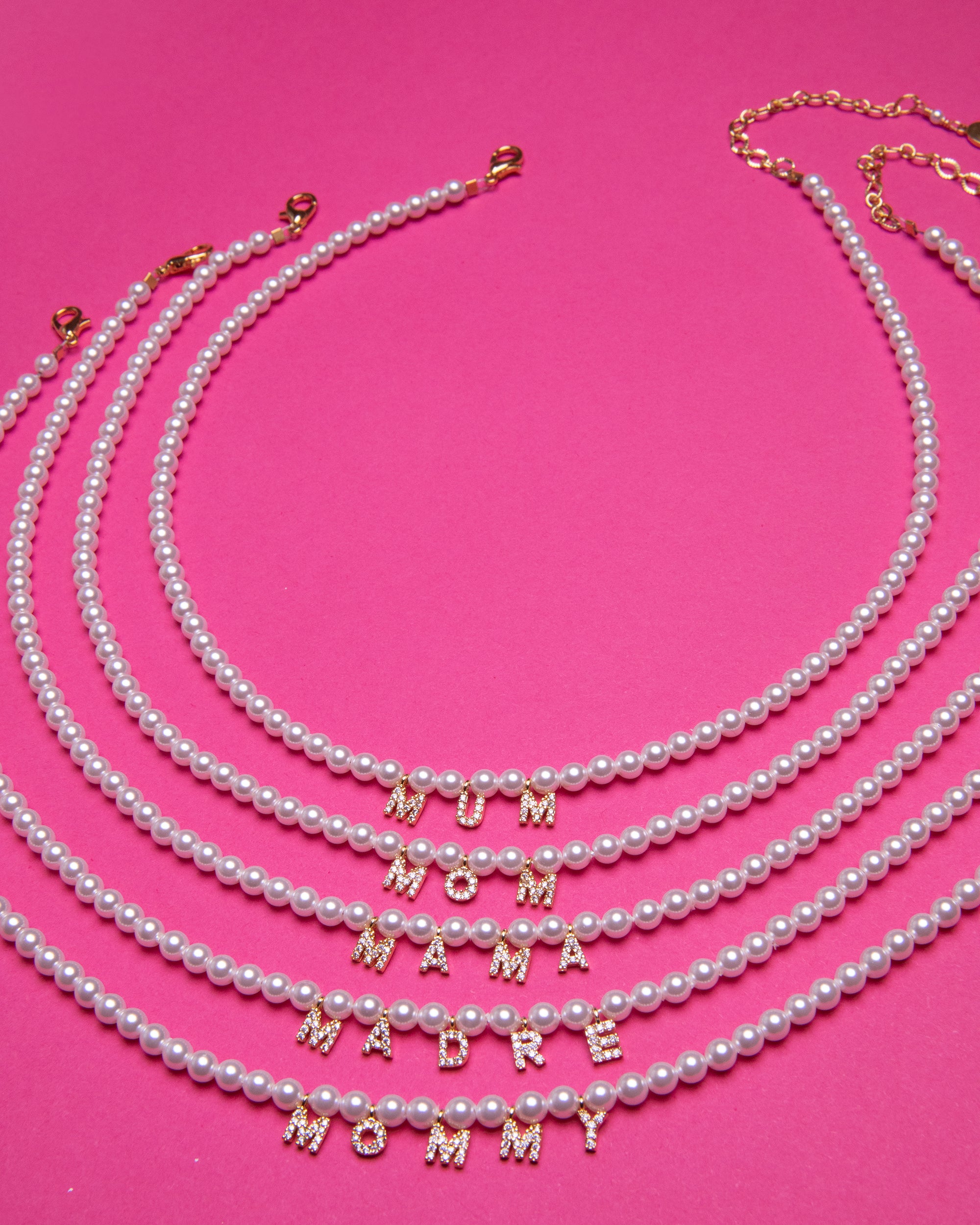 Pearl Custom Word Choker