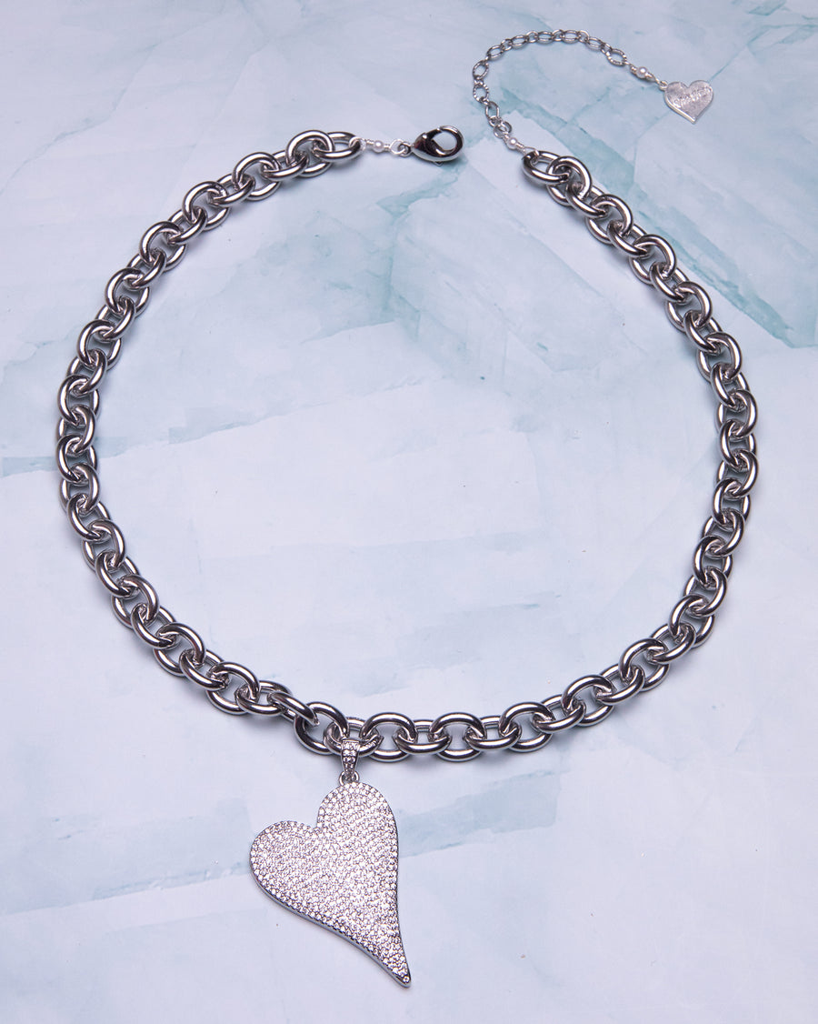 Heartbreaker Cable Chain Necklace