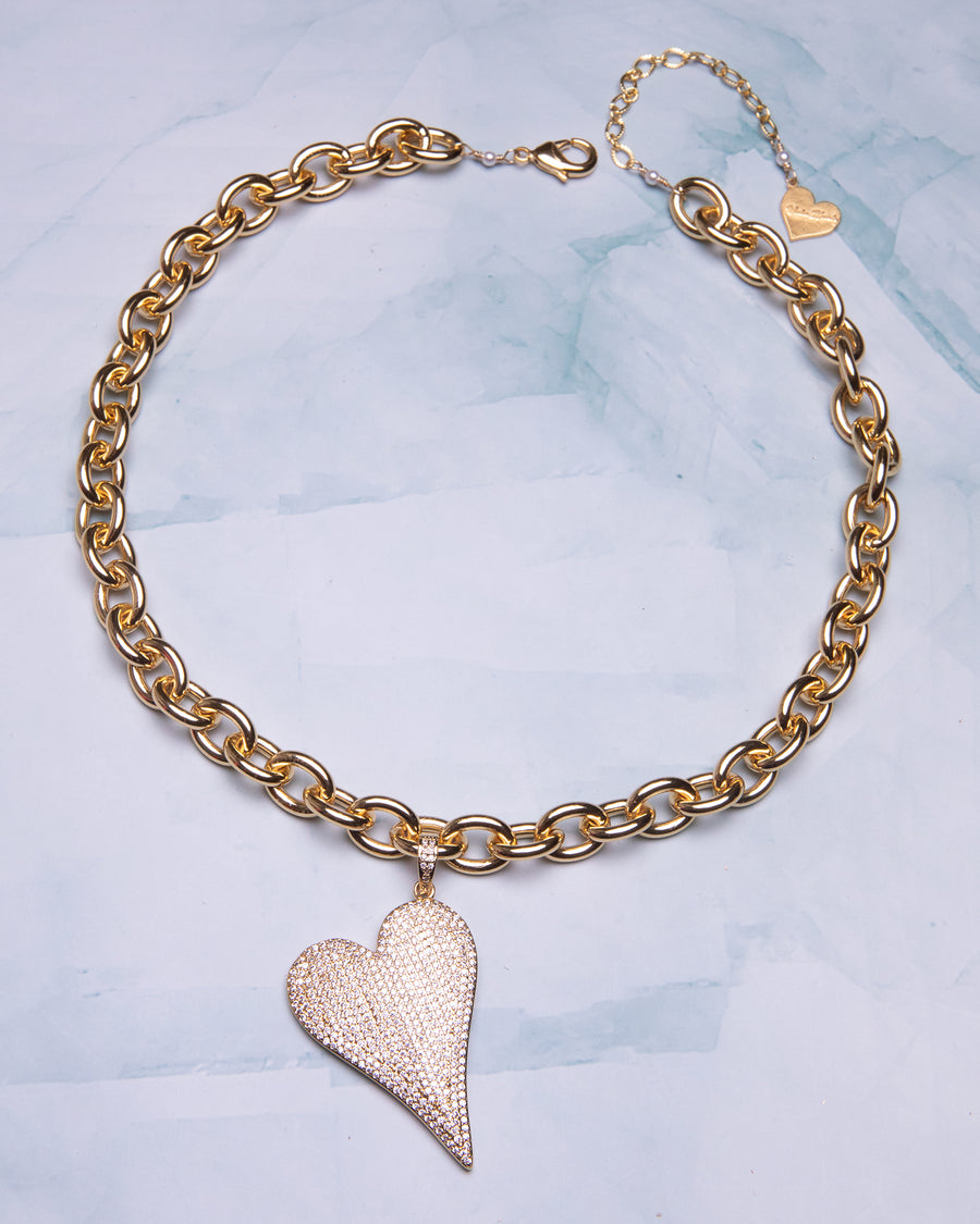 Heartbreaker Cable Chain Necklace